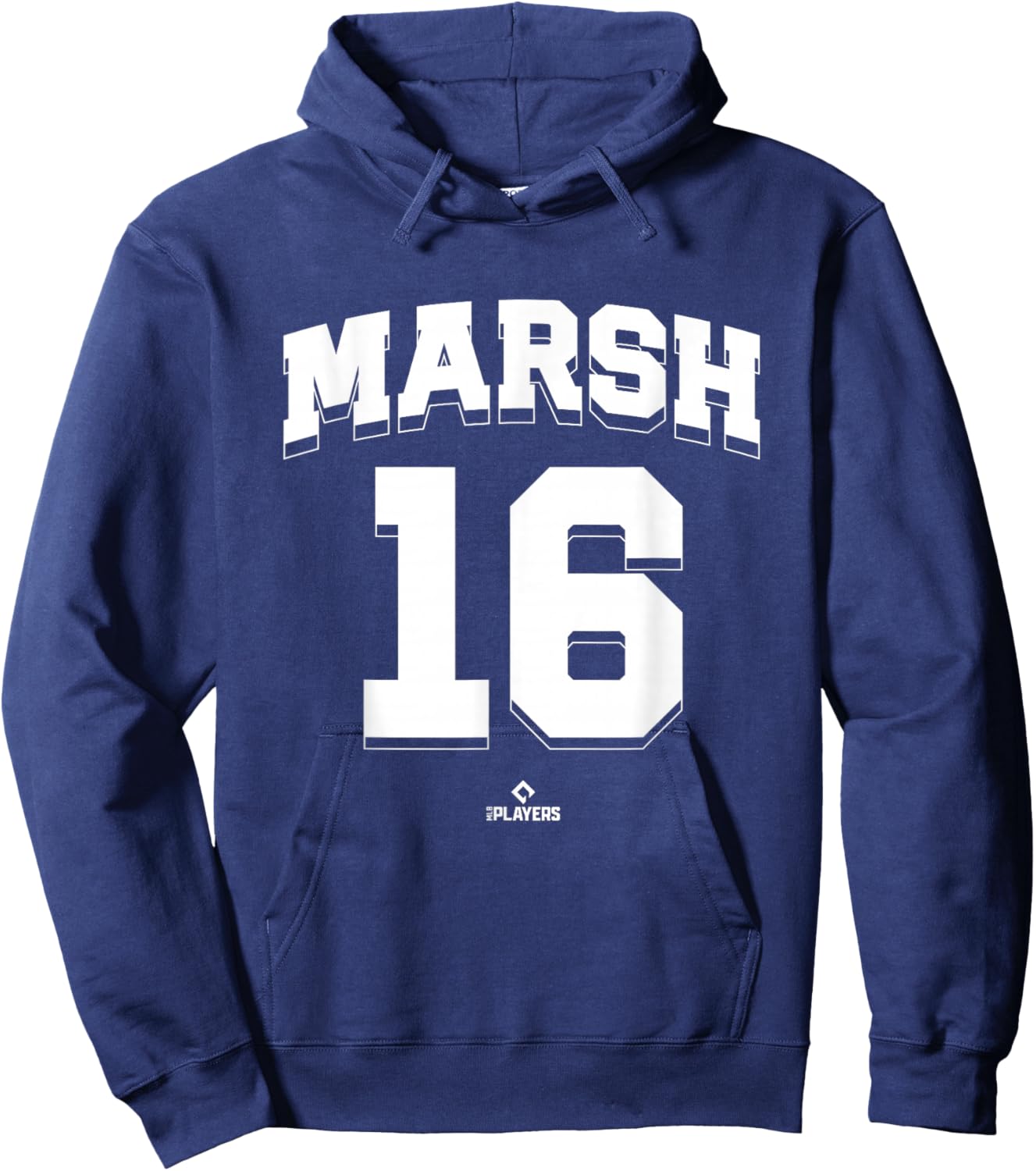 Brandon Marsh 16 Philadelphia MLBPA Hoodie - Hoodie | Navy