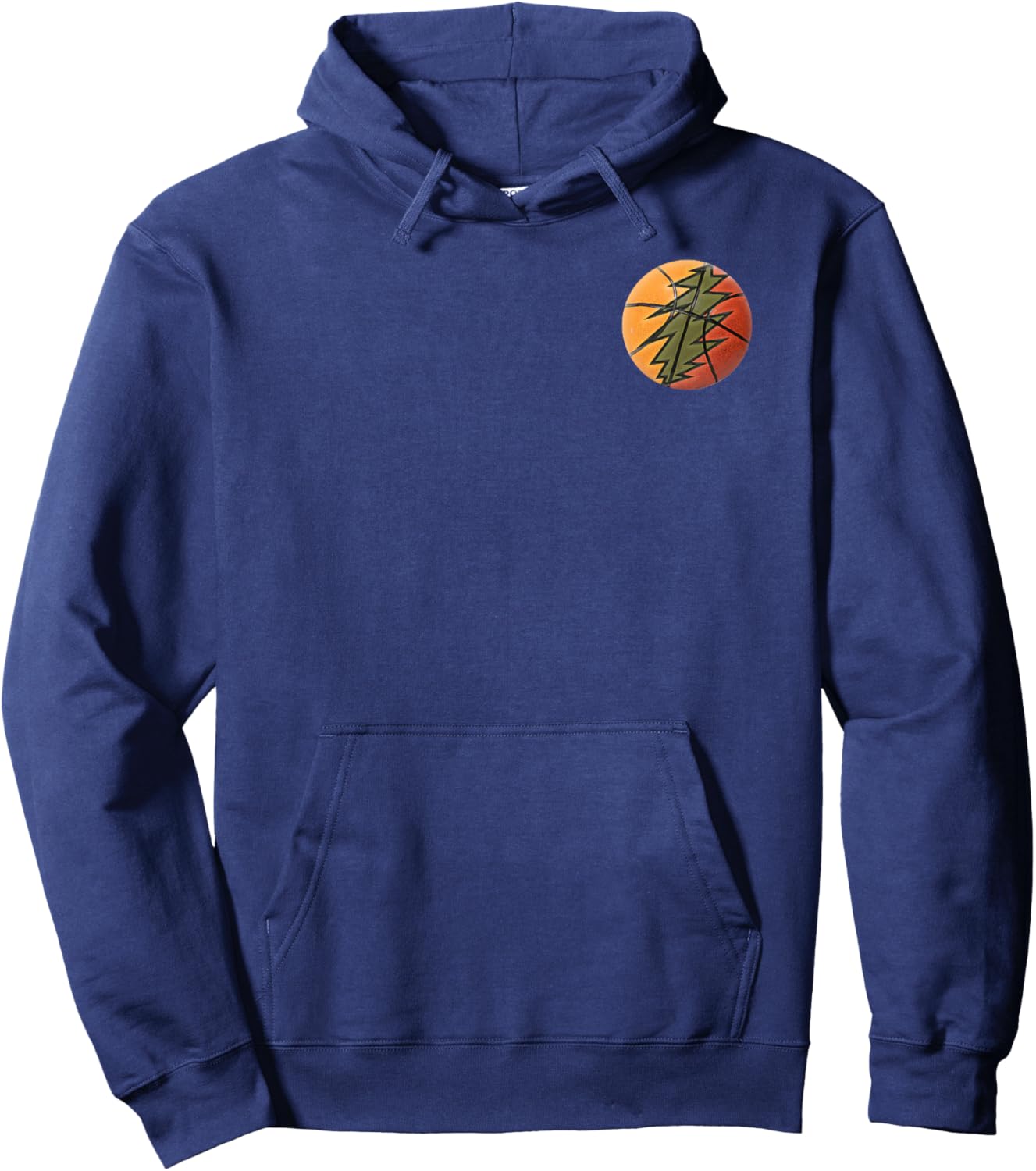 LT Basketball Bolt - Win for Lietuva by Lithuania Strong Hoodie - Hoodie | Navy