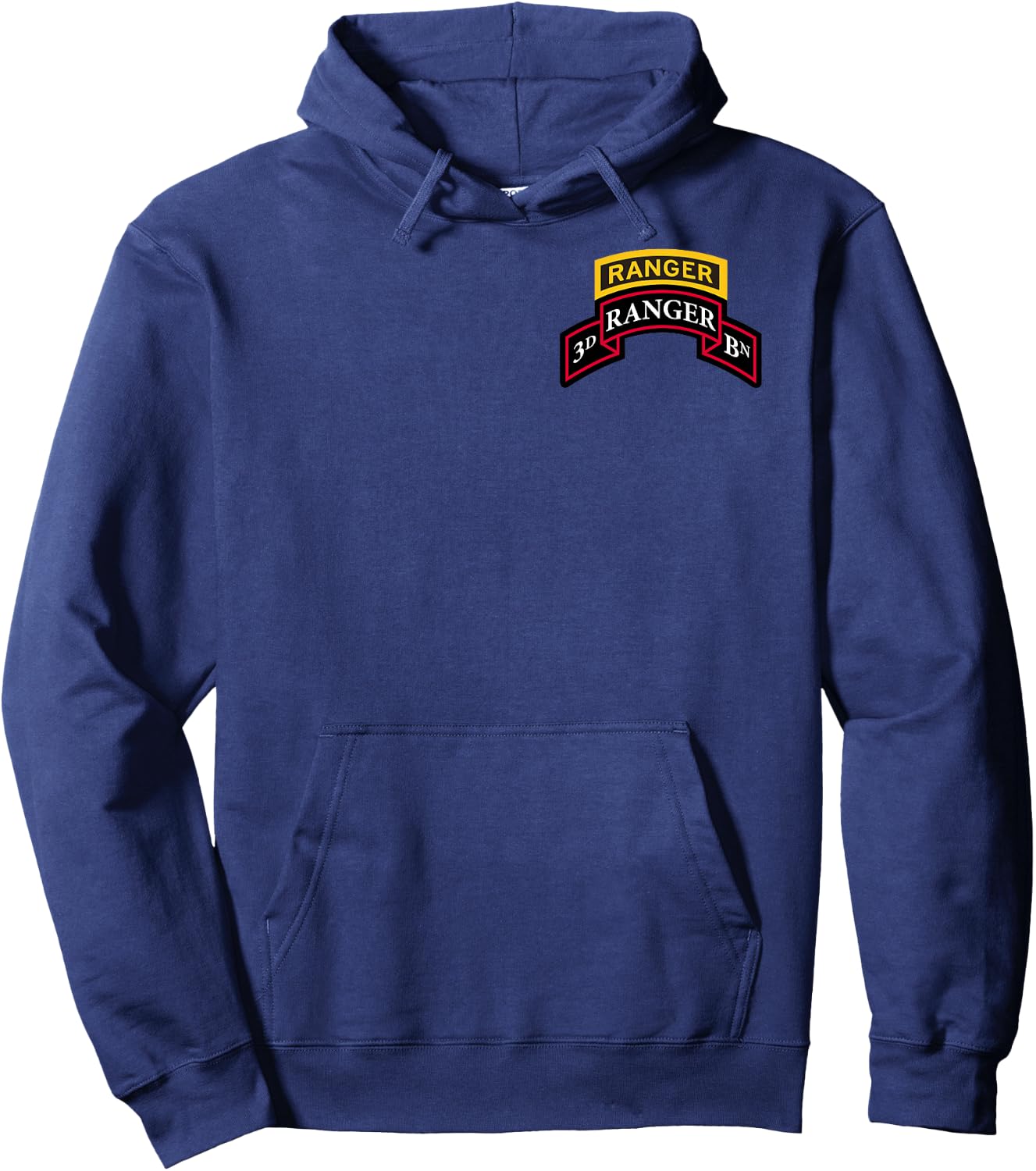 Army Ranger shirt - 3rd Ranger shirt - Scroll & Ranger Tab Hoodie - Hoodie | Navy