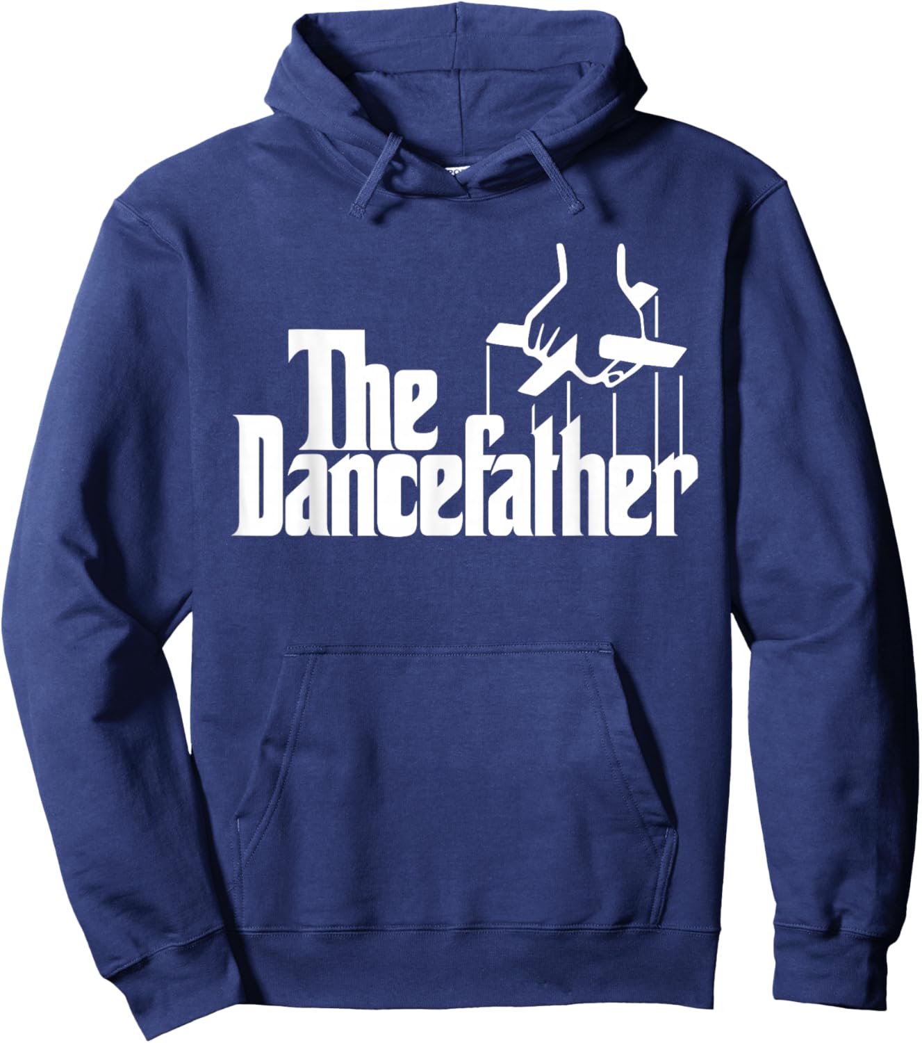 The Dancefather Funny Dance Dad Dancer Dancing Father Men Hoodie - Hoodie | Navy