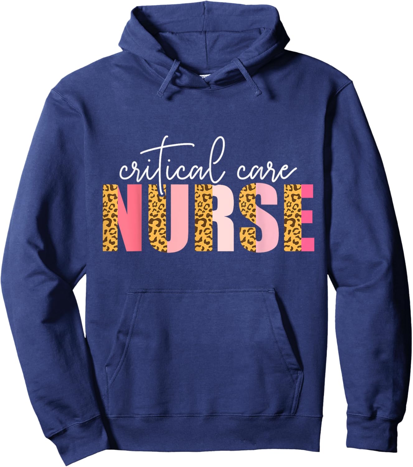 Critical Care Nurse Nursing Nurses Icu Critical Care Nurse Hoodie - Hoodie | Navy