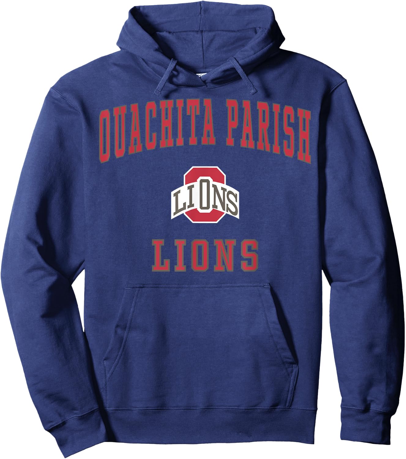 Ouachita Parish High School Lions C1 Hoodie - Hoodie | Navy