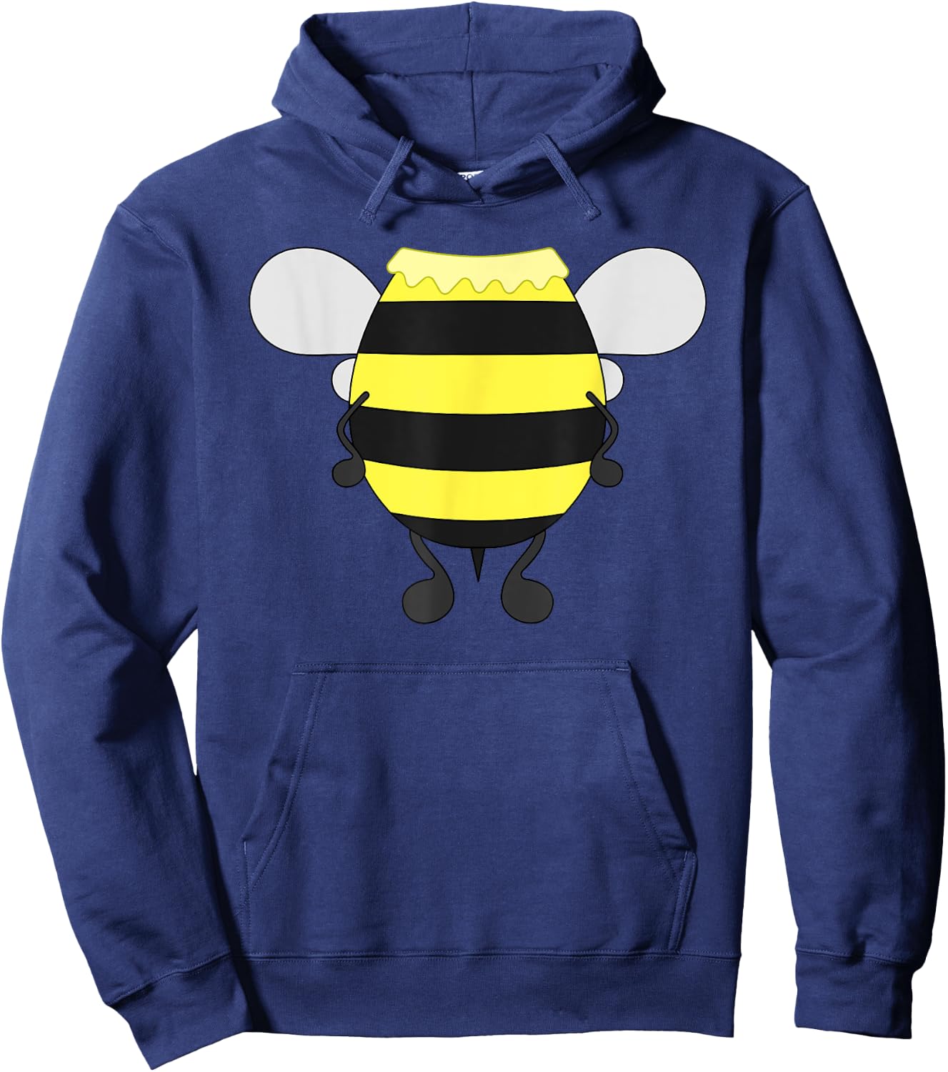 Funny Bee Costume Easy - Honeybee Halloween Cheap Gift Small Hoodie - Hoodie | Navy