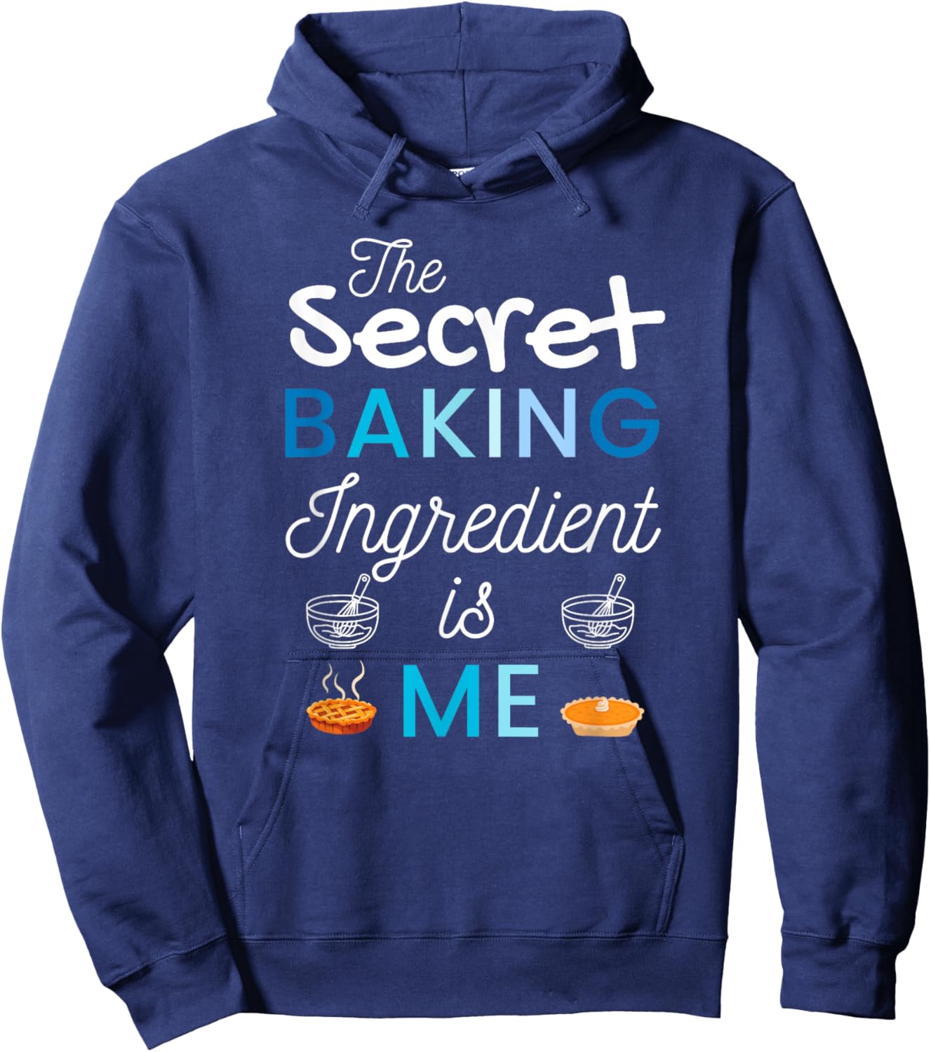 Secret Ingredient Is Me Funny Retro Cooking Baking Hoodie - Hoodie | Navy