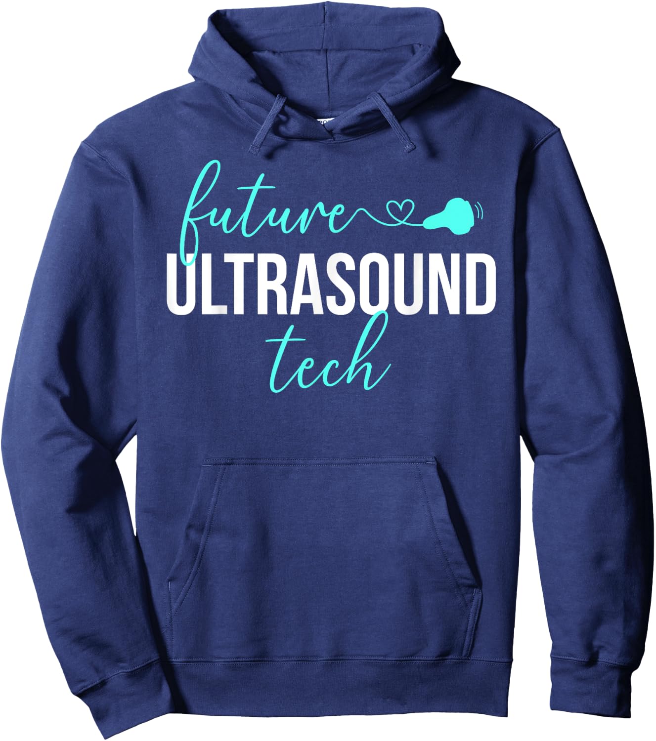 Future Ultrasound Tech Ultrasound Technologist Student Hoodie - Hoodie | Navy