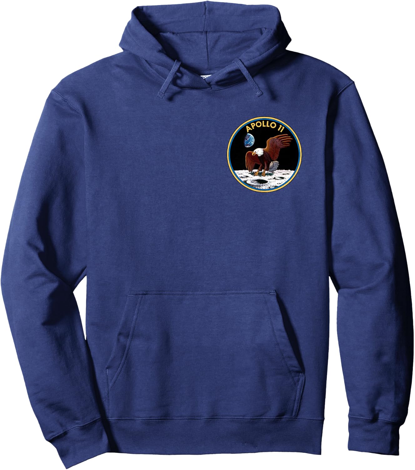 Apollo 11 Apollo's 50th Anniversary - Pocket Logo Hoodie - Hoodie | Navy