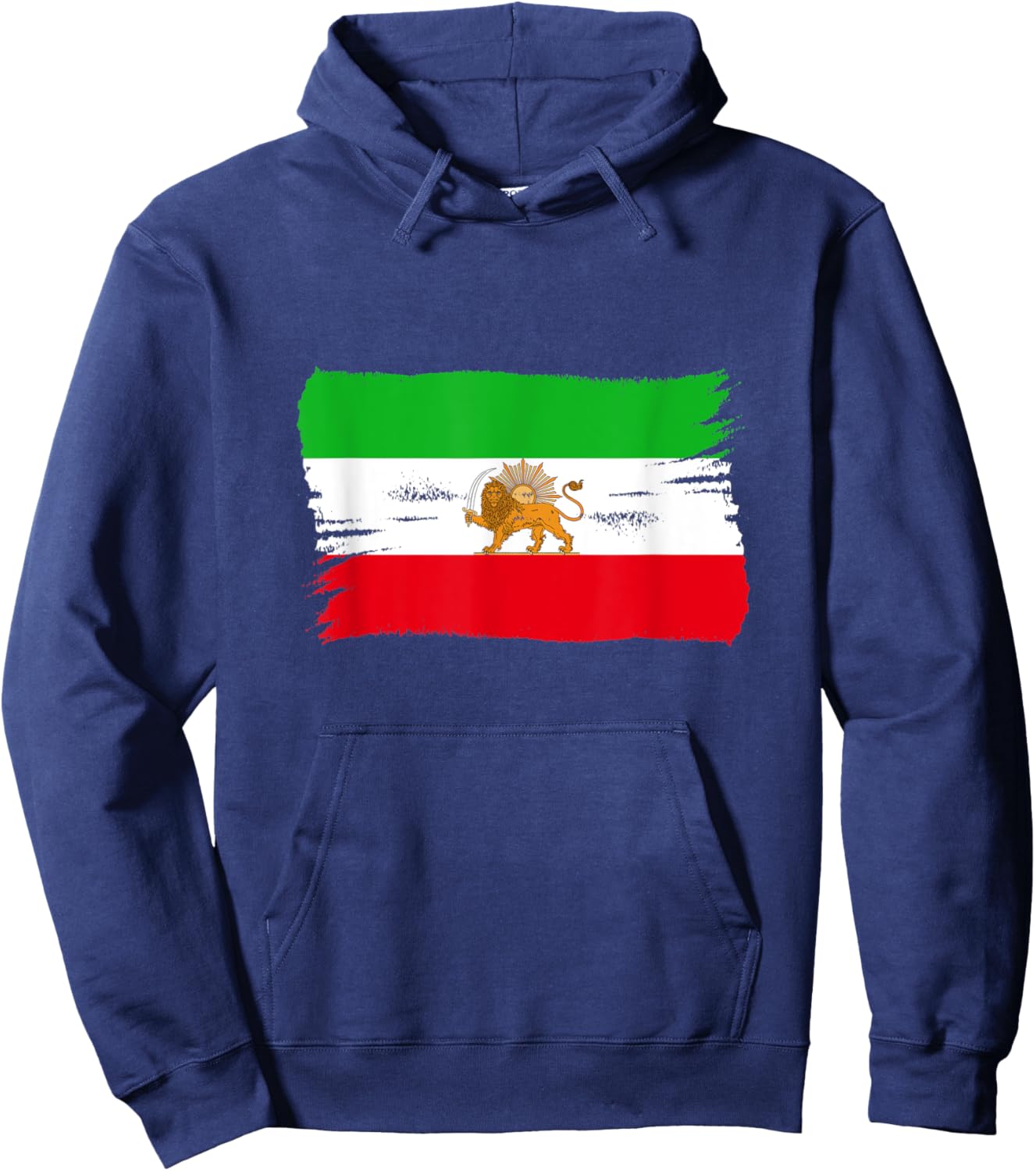 Vintage Old Persian Lion Iran Hoodie - Hoodie | Navy