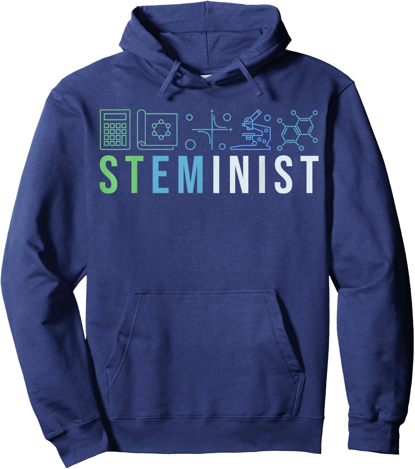 Steminist Shirt Science Technology Coding STEM Engineering Hoodie - Hoodie | Navy