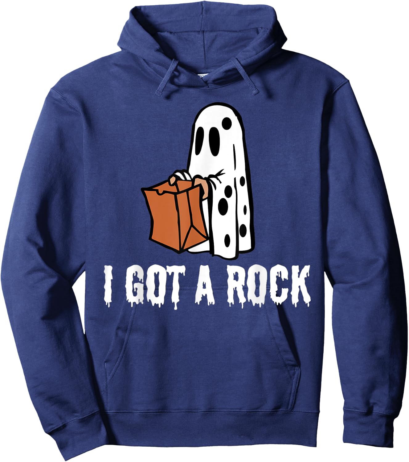 I Got A Rock Halloween Hoodie - Hoodie | Navy