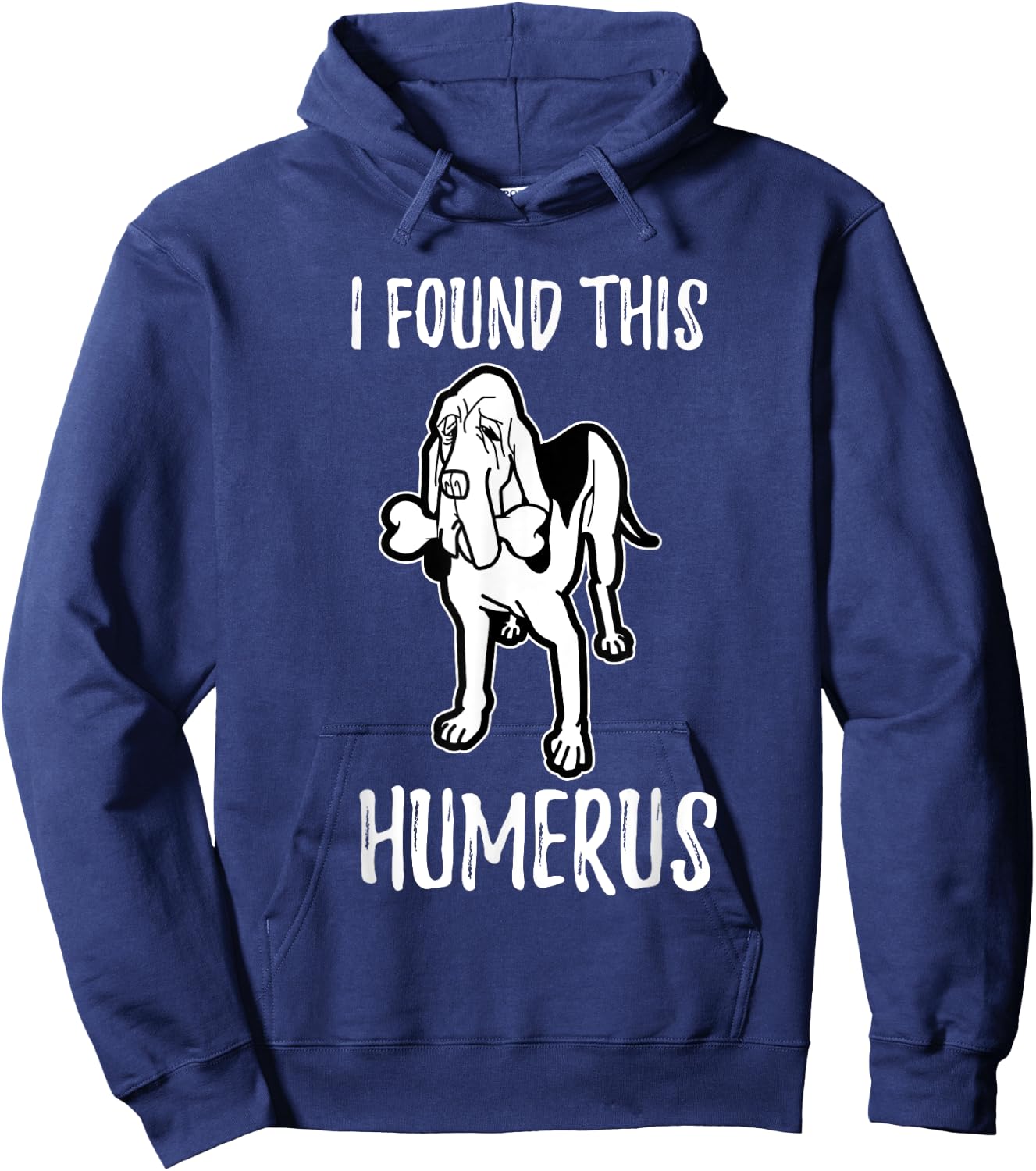 Gift Bloodhound Dog Lovers | Pet Owner Funny Bloodhound Women Girls Kids Hoodie - Hoodie | Navy