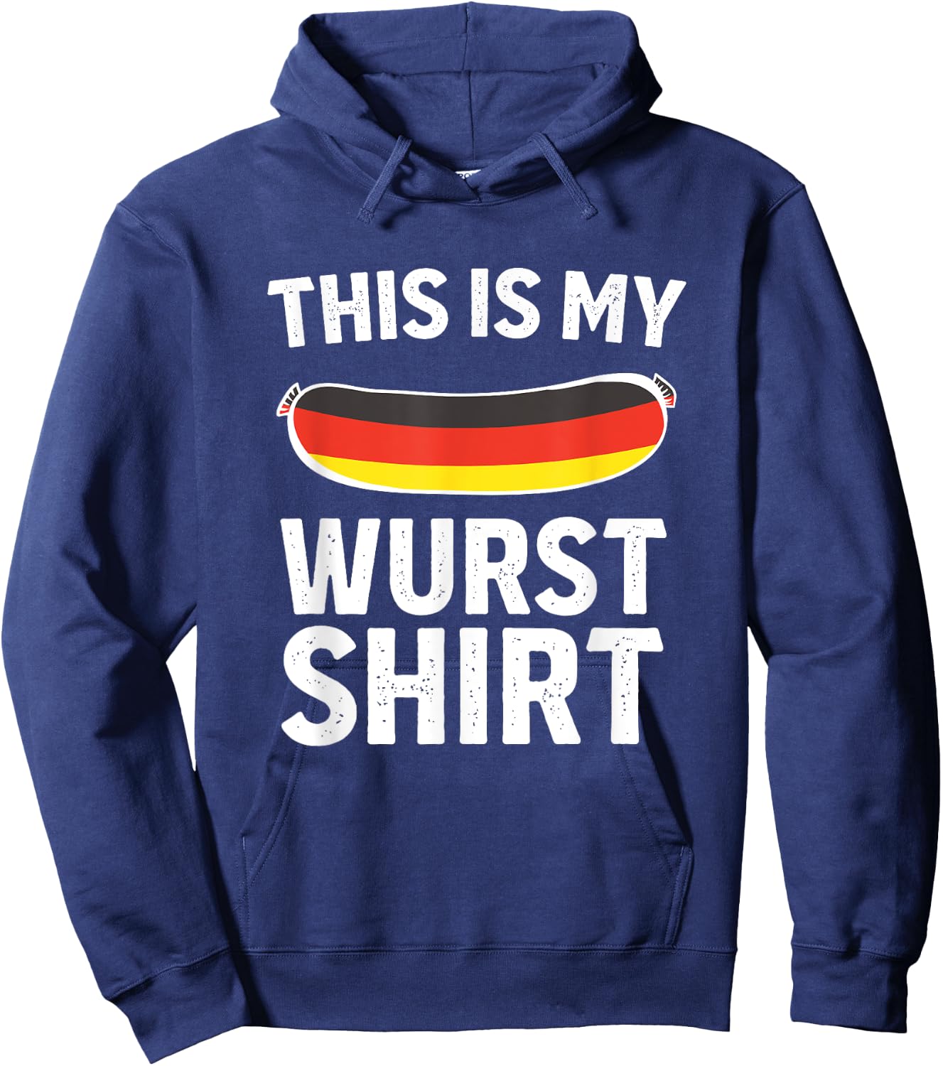 This Is My Sausage Shirt Germany Flag Oktoberfest Costume Hoodie - Hoodie | Navy