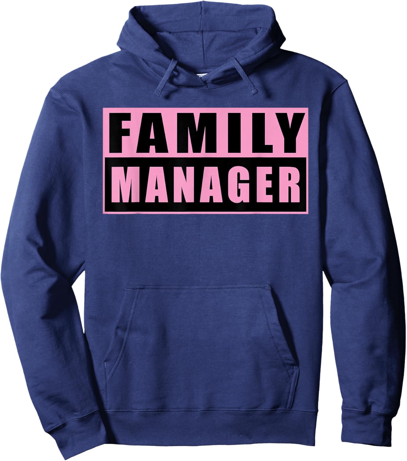 Family Manager Mother's Day Hoodie - Hoodie | Navy