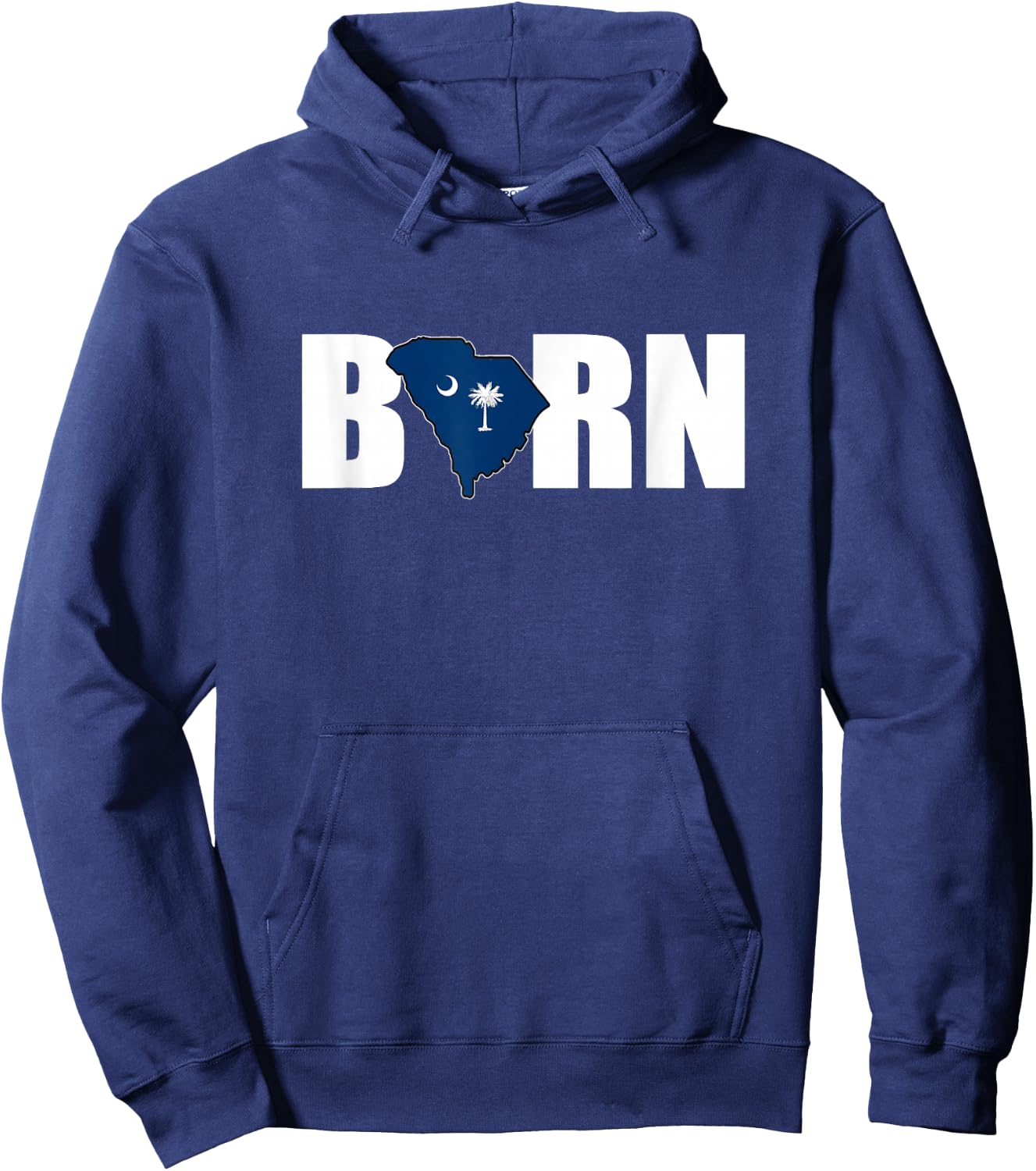 Born in SC - South Carolina Proud Hoodie - Hoodie | Navy