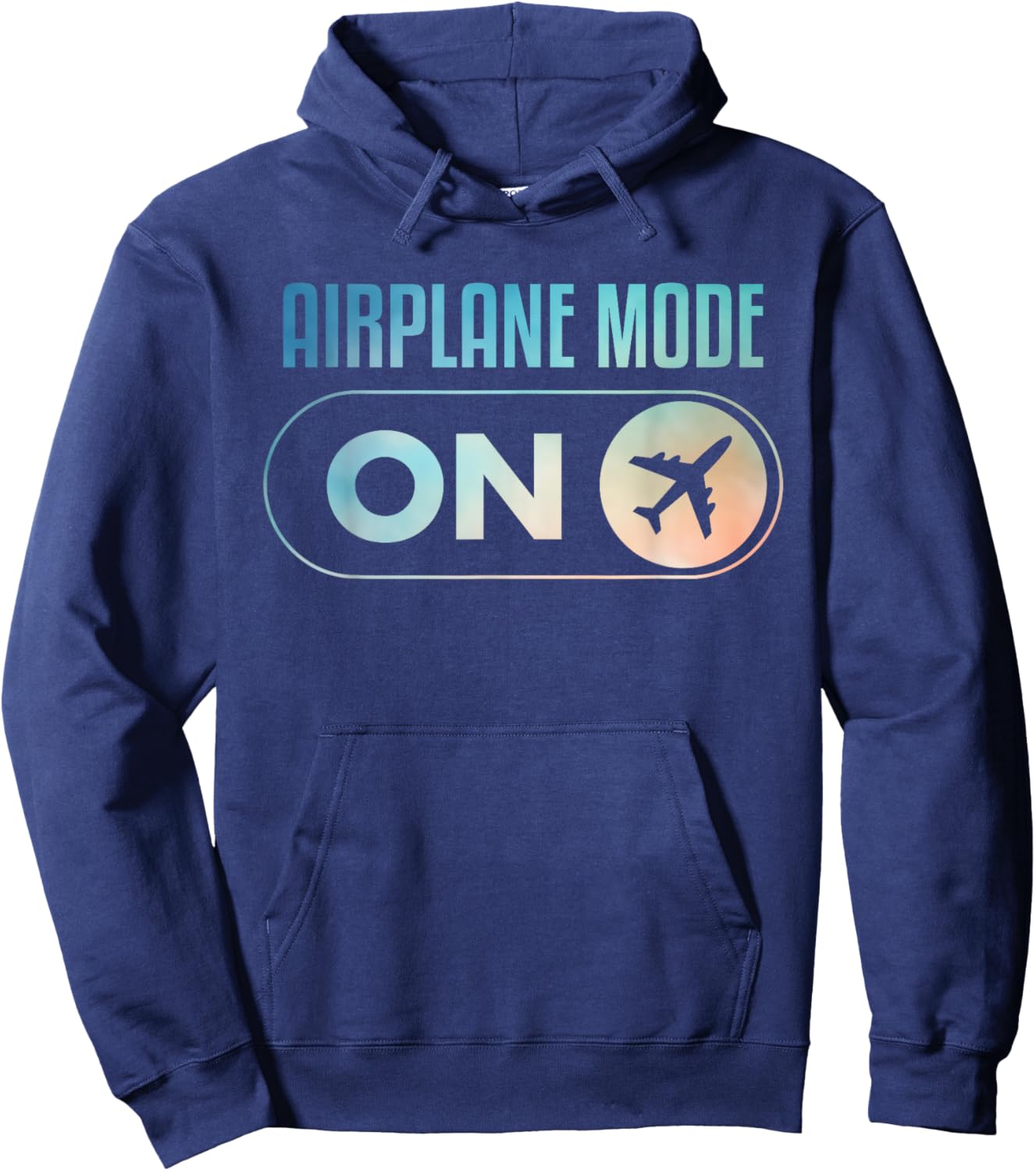 Funny Airplane Pilot Art Women Airplane Mode Pilot Hoodie - Hoodie | Navy