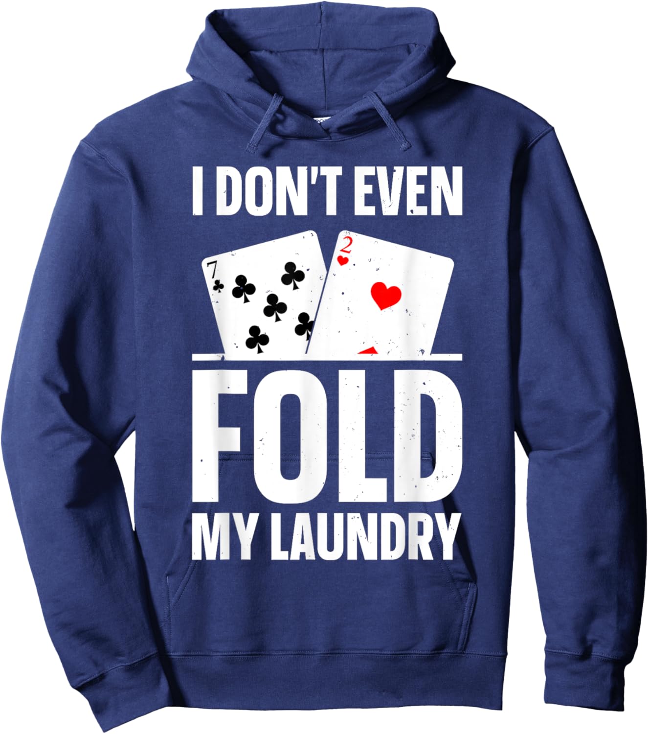 Funny Poker Design Women Poker Player Poker Lover Hoodie - Hoodie | Navy