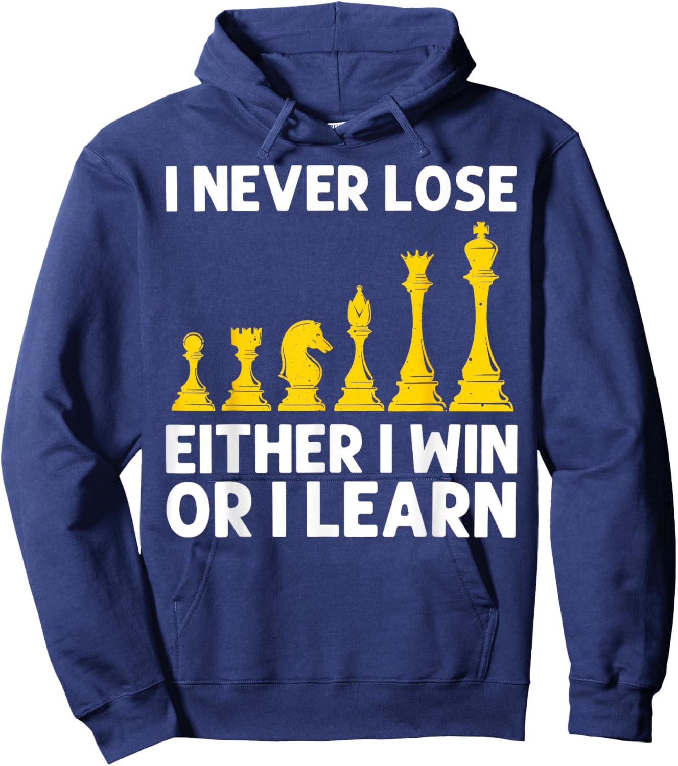 Cool Chess Art Women Chess Club Lovers Players Pawn Hoodie - Hoodie | Navy