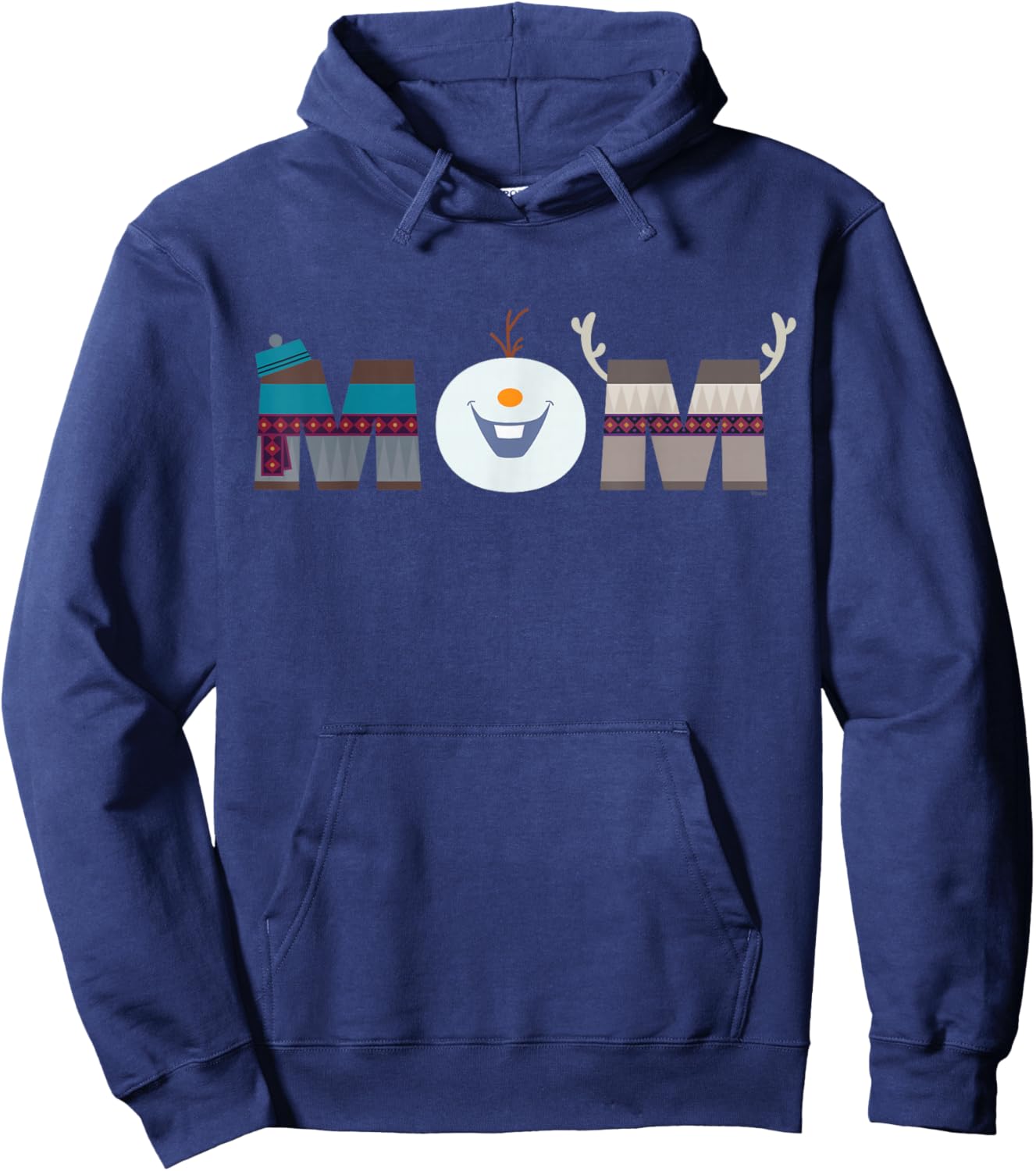 Disney Frozen Olaf Sven Kristoff Mother’s Day Birthday Mom Hoodie - Hoodie | Navy