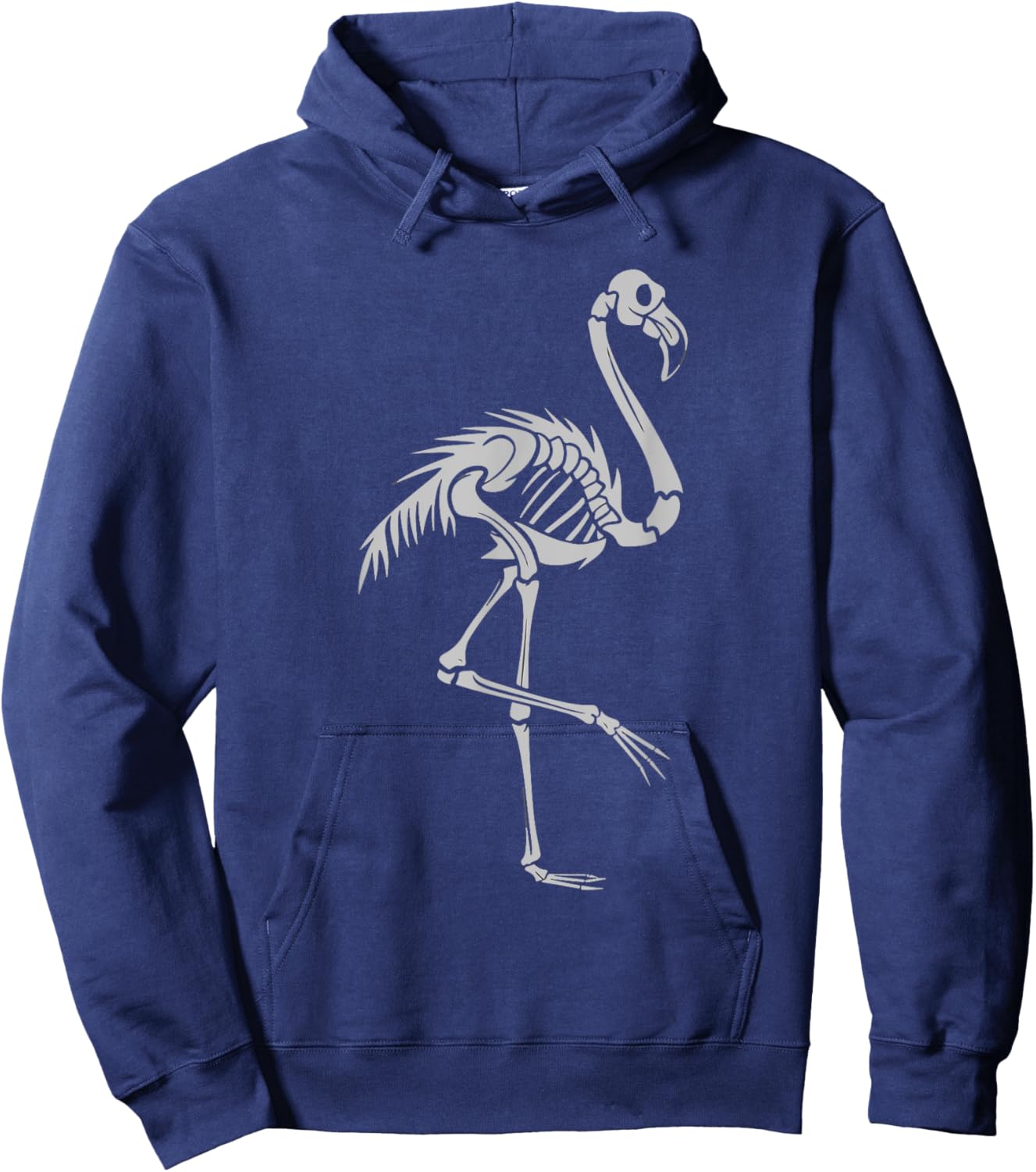 Flamingo Skeleton Hoodie - Hoodie | Navy