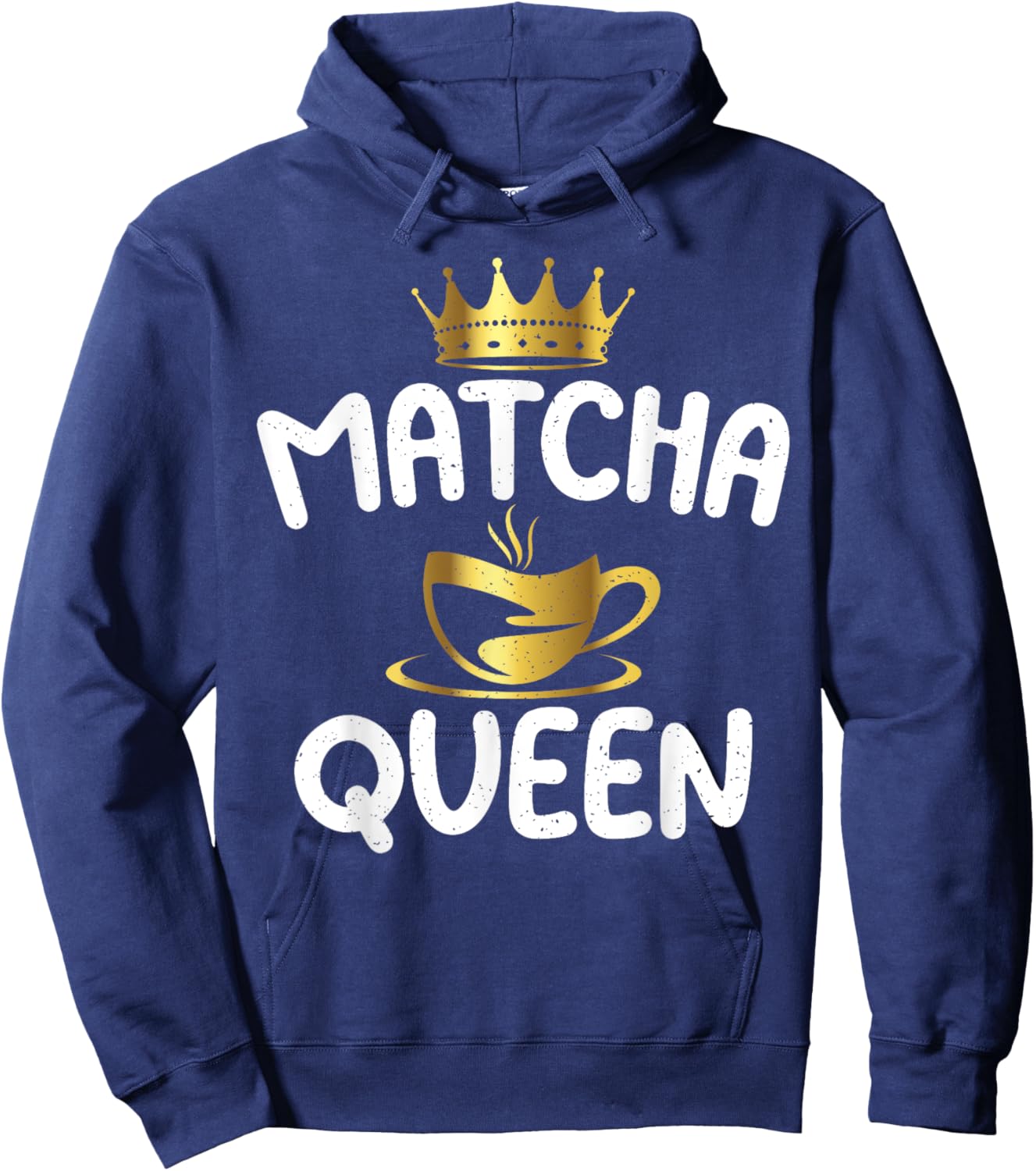 Matcha Queen Matcha Hoodie - Hoodie | Navy