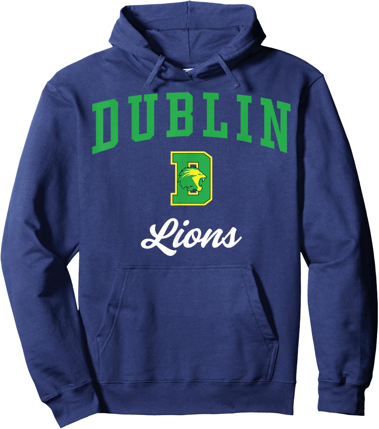 Dublin High School Lions C3 Hoodie - Hoodie | Navy