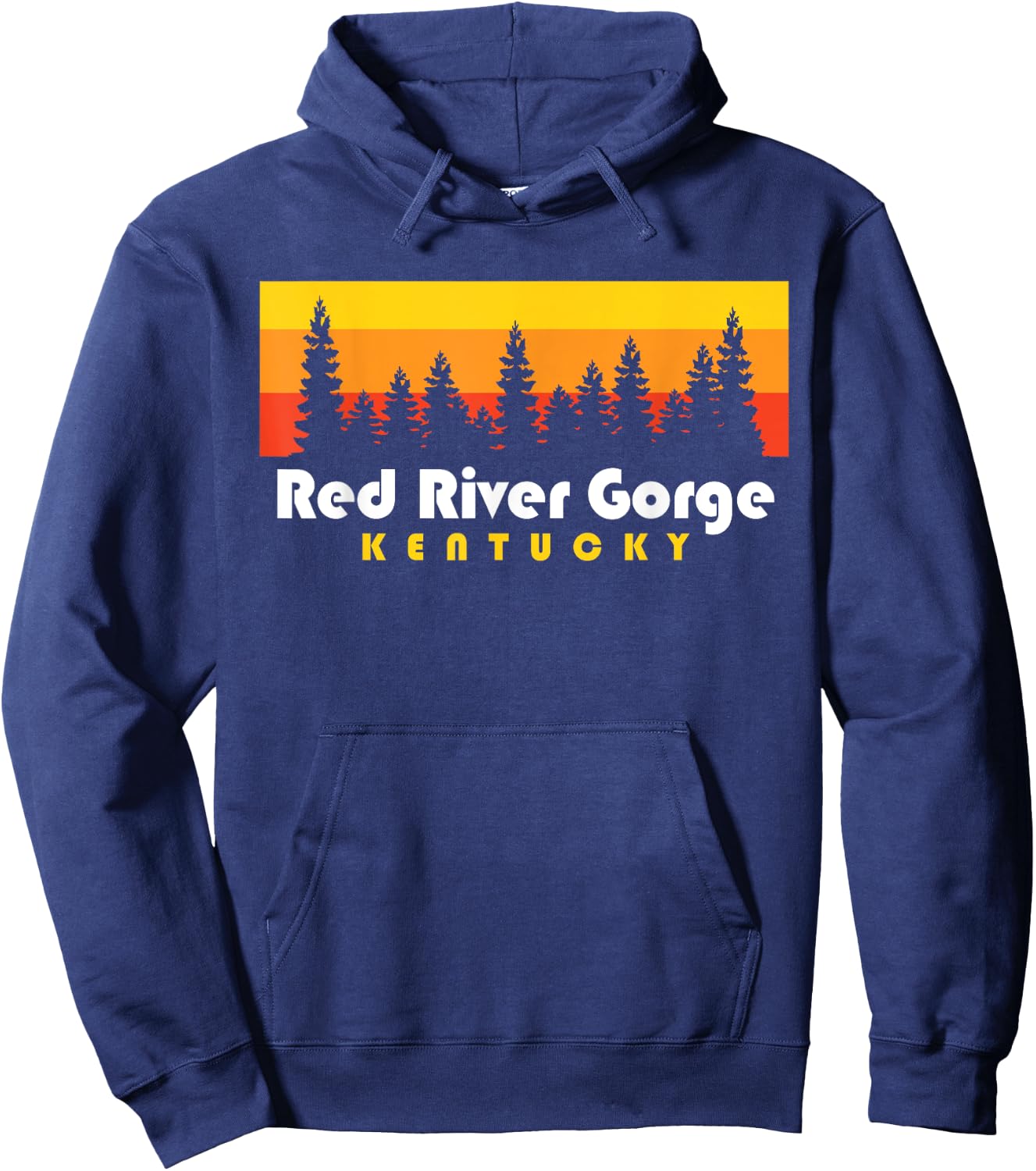 Red River Gorge KY Kentucky Red River Gorge Hoodie - Hoodie | Navy