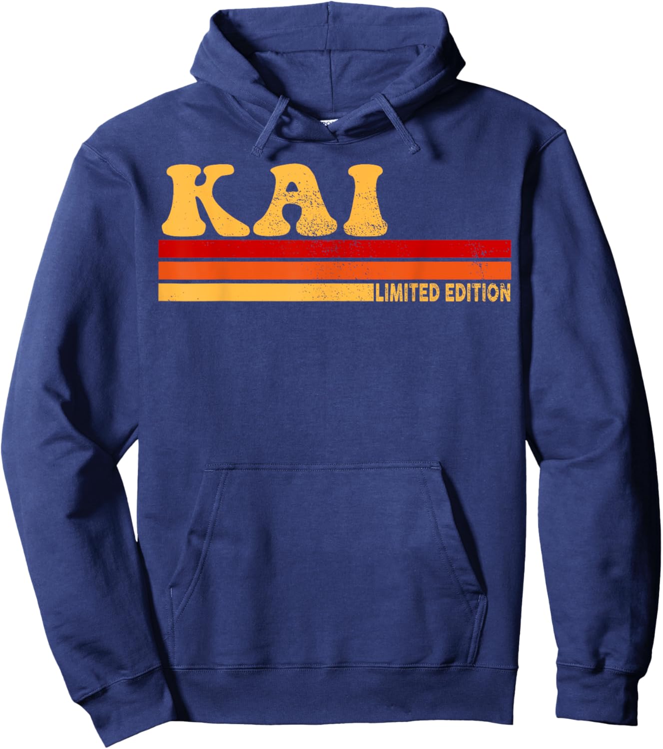 KAI Name Personalized Cute Idea Women Vintage KAI Hoodie - Hoodie | Navy
