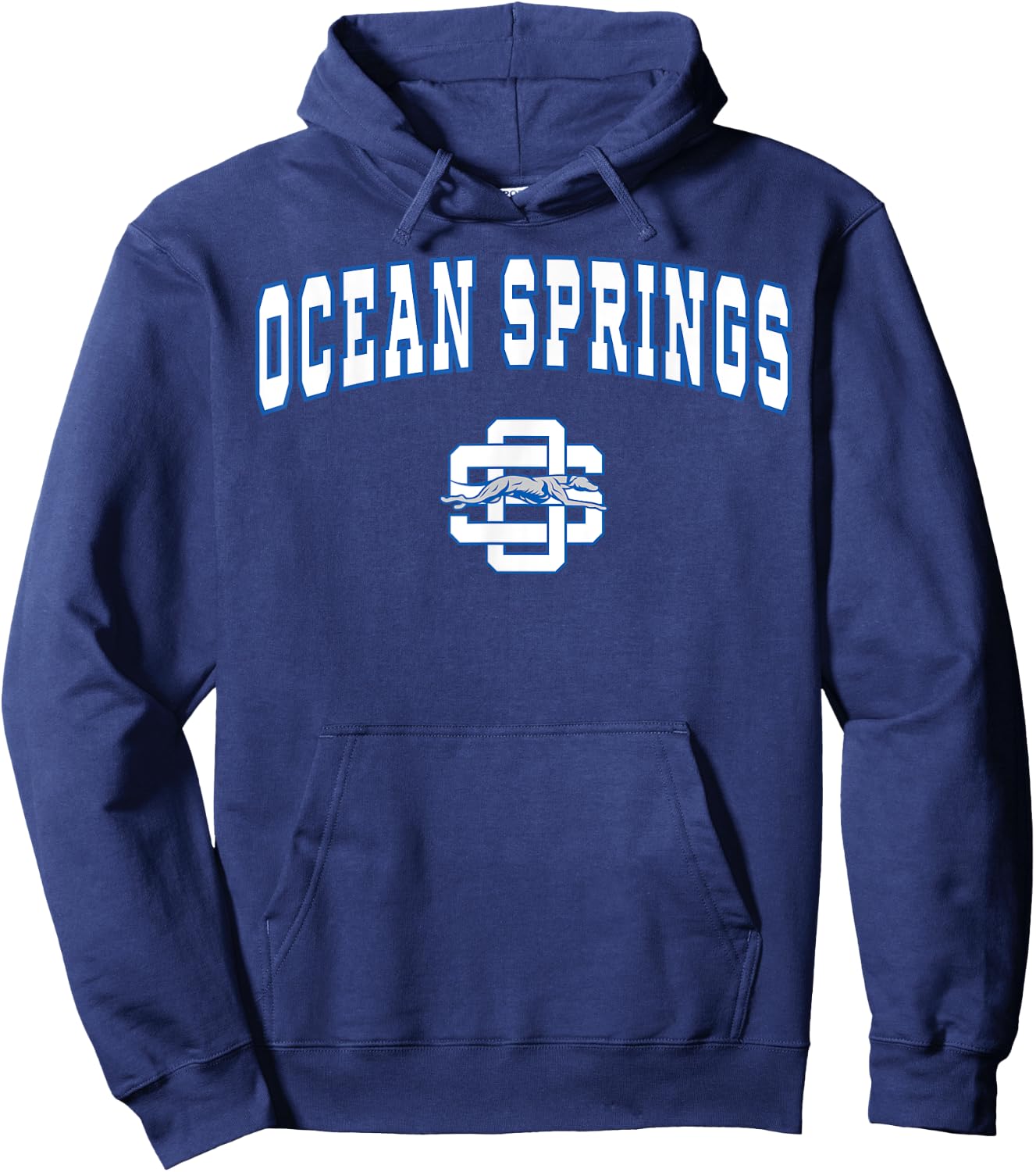 Ocean Springs High School Greyhounds C2 Hoodie - Hoodie | Navy