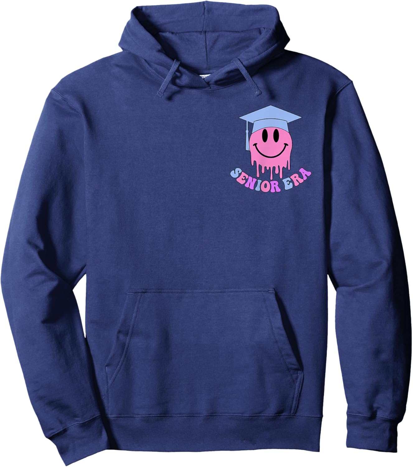 In My Senior Era Class Of 2024 Senior 2024 Men Women 2 Sided Hoodie - Hoodie | Navy