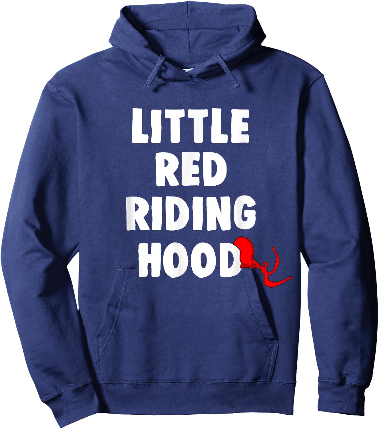 Little Red Riding Hood Matching Halloween Couples Hoodie - Hoodie | Navy