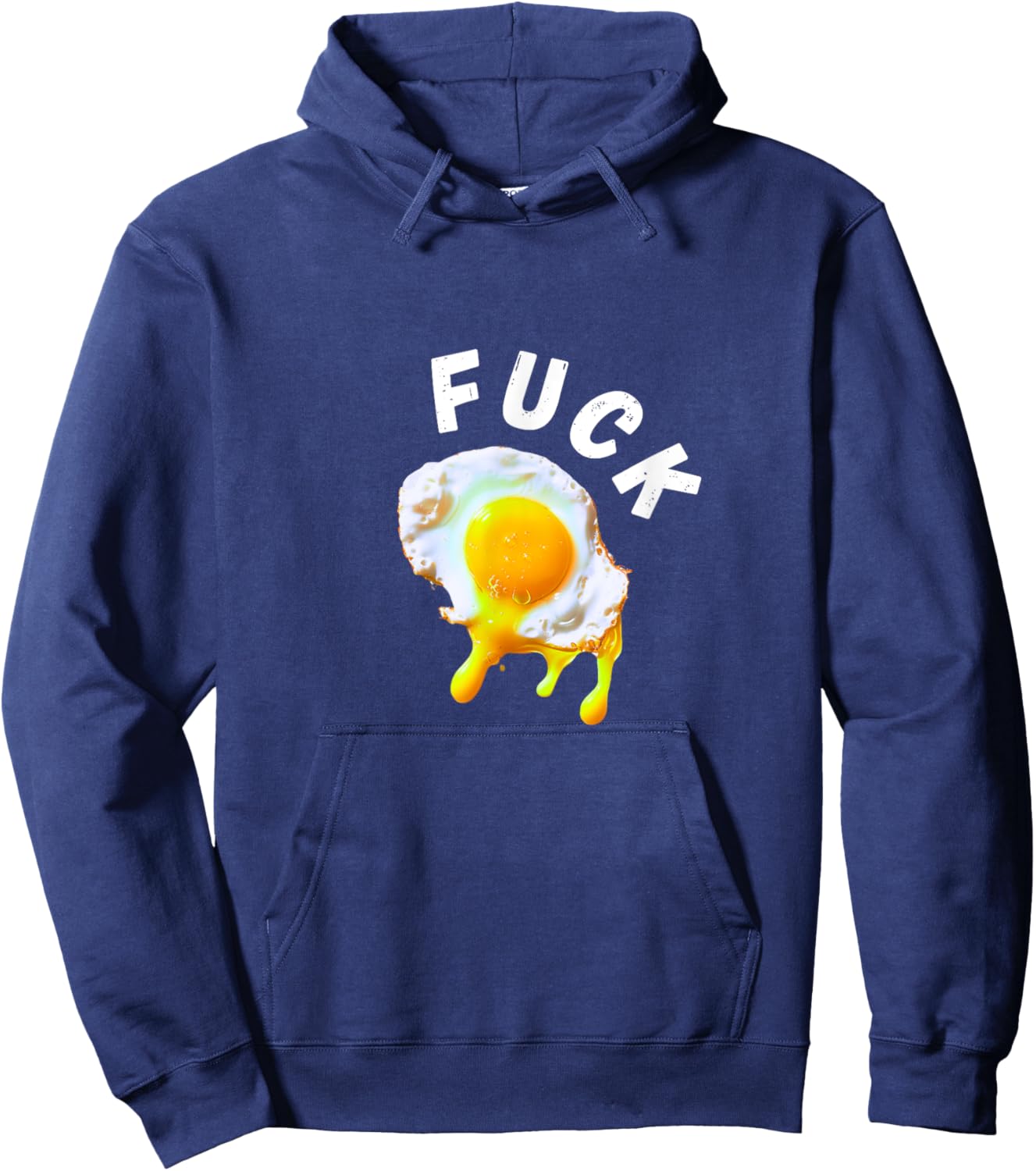 Broken Egg Yolk - Chef Fuck Hoodie - Hoodie | Navy