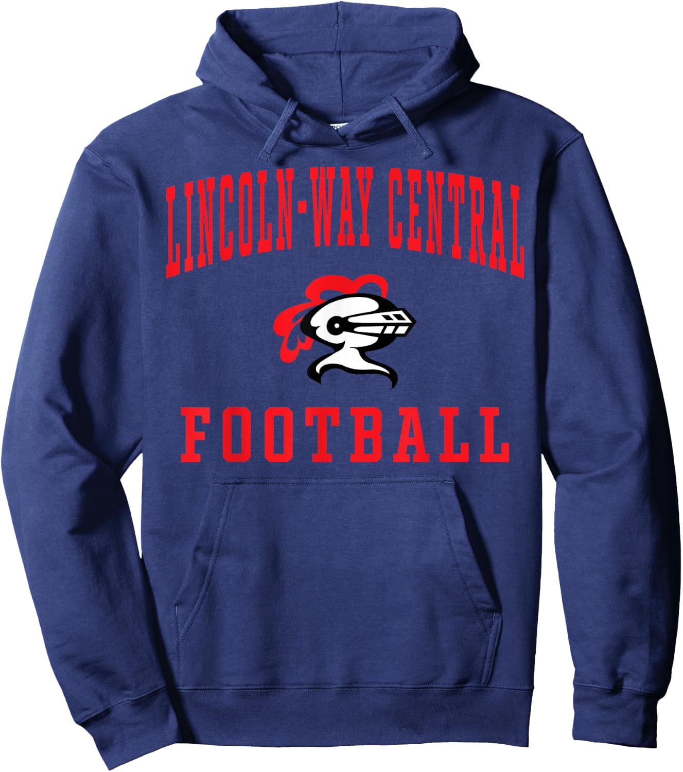 Lincoln-Way Central High School Knights C3 Hoodie - Hoodie | Navy