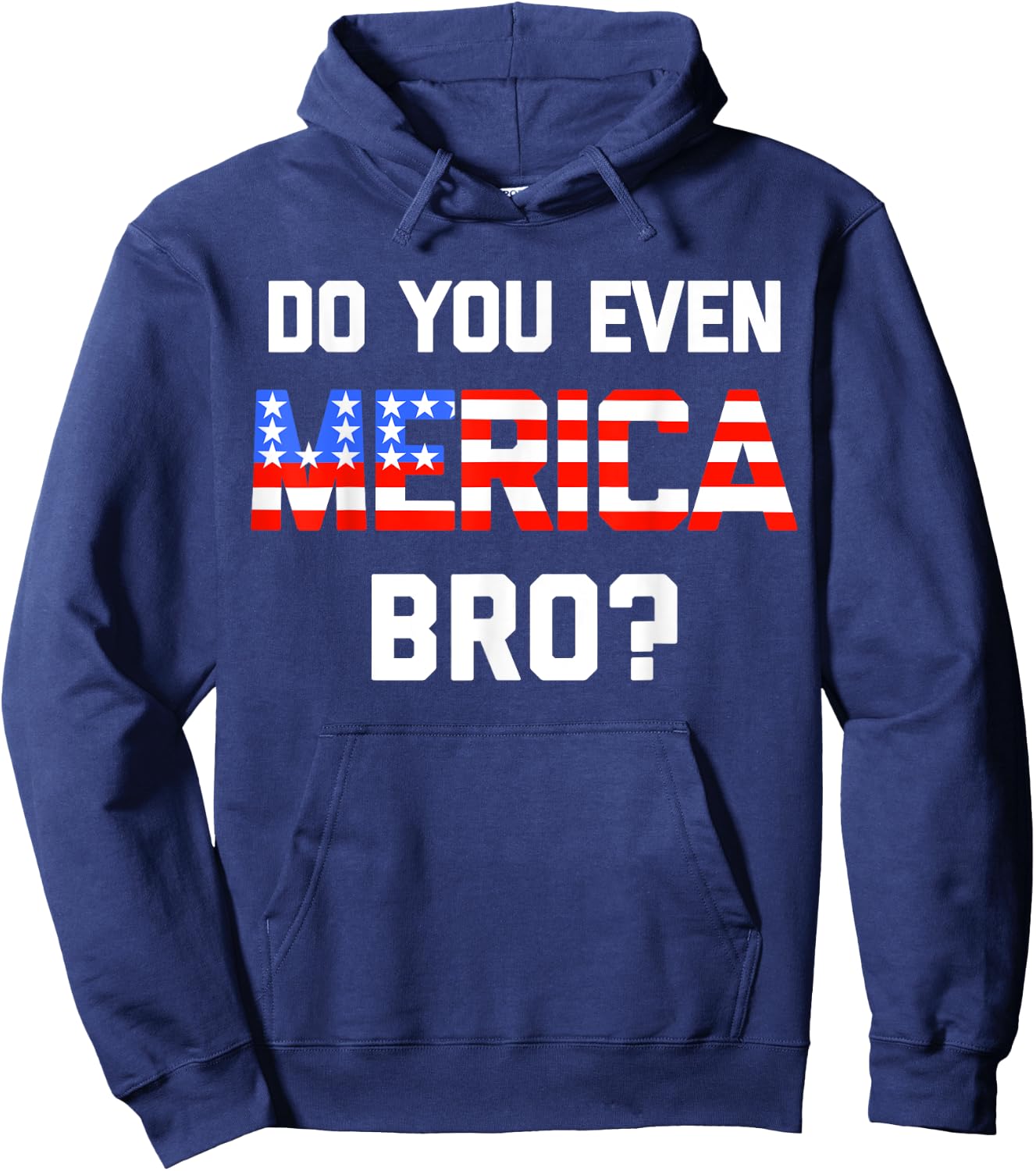 Do you even Merica Bro Kids 4th of July Hoodie - Hoodie | Navy