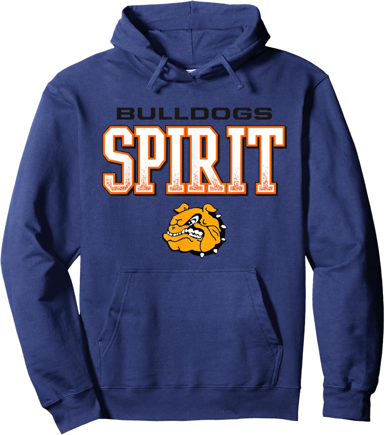 Brighton Bulldogs Logo Spirit HS Hoodie - Hoodie | Navy
