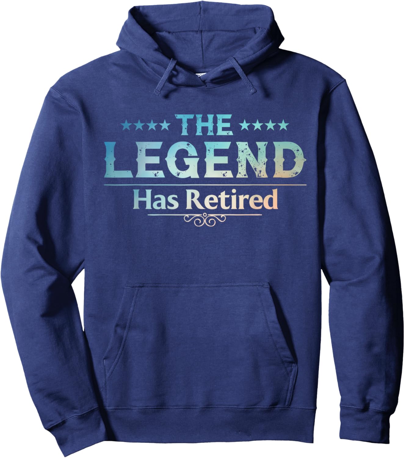 Cute Retired Art Women Retiring Retiree Retirement Hoodie - Hoodie | Navy