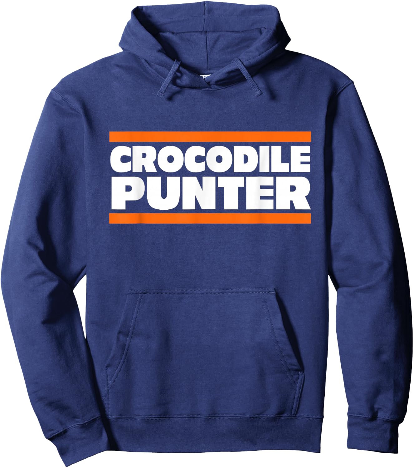 Crocodile Punter Hoodie - Hoodie | Navy