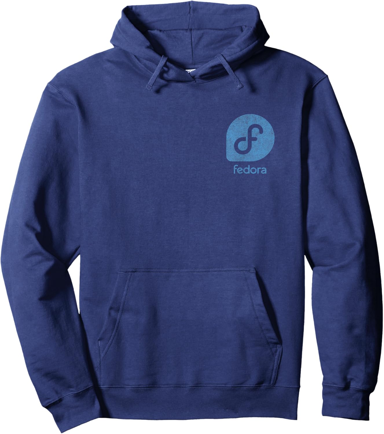 (TWO SIDED) Fedora Linux - Community-Driven Software Hoodie - Hoodie | Navy