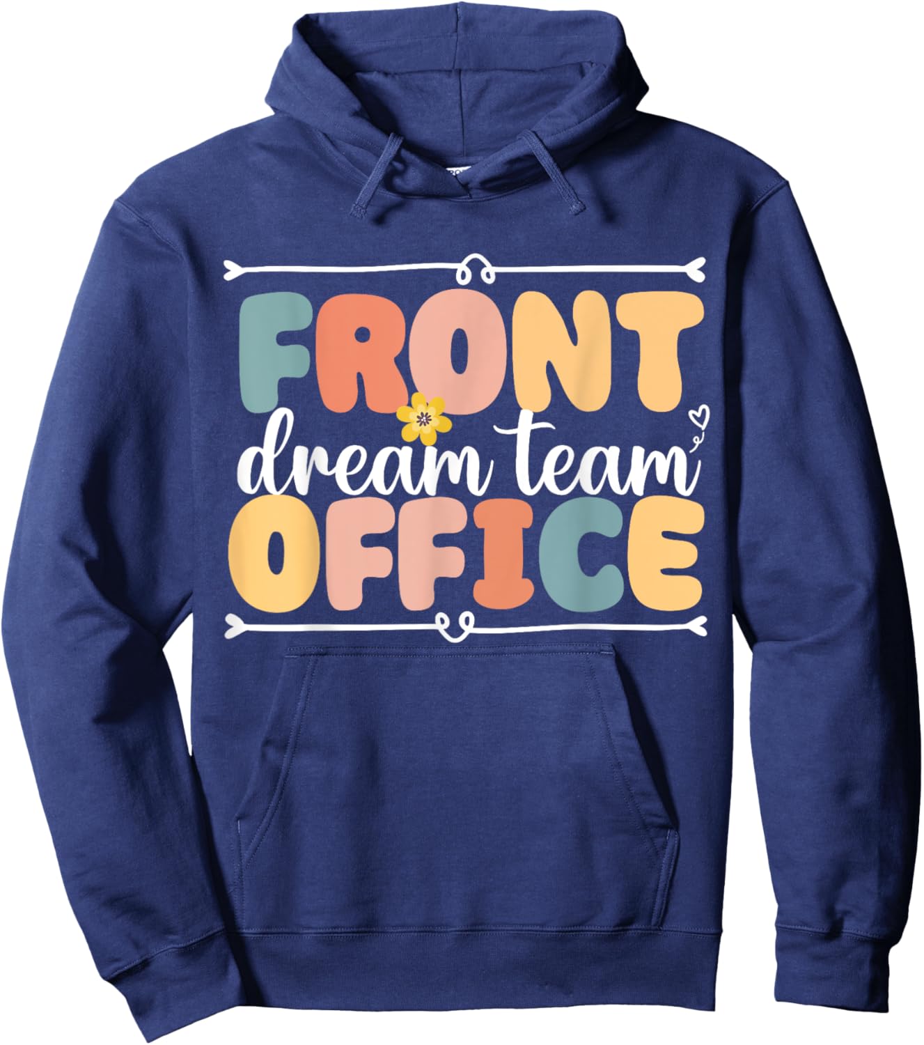Front Office Dream Team School Secretary Squad Crew ElementA Hoodie - Hoodie | Navy