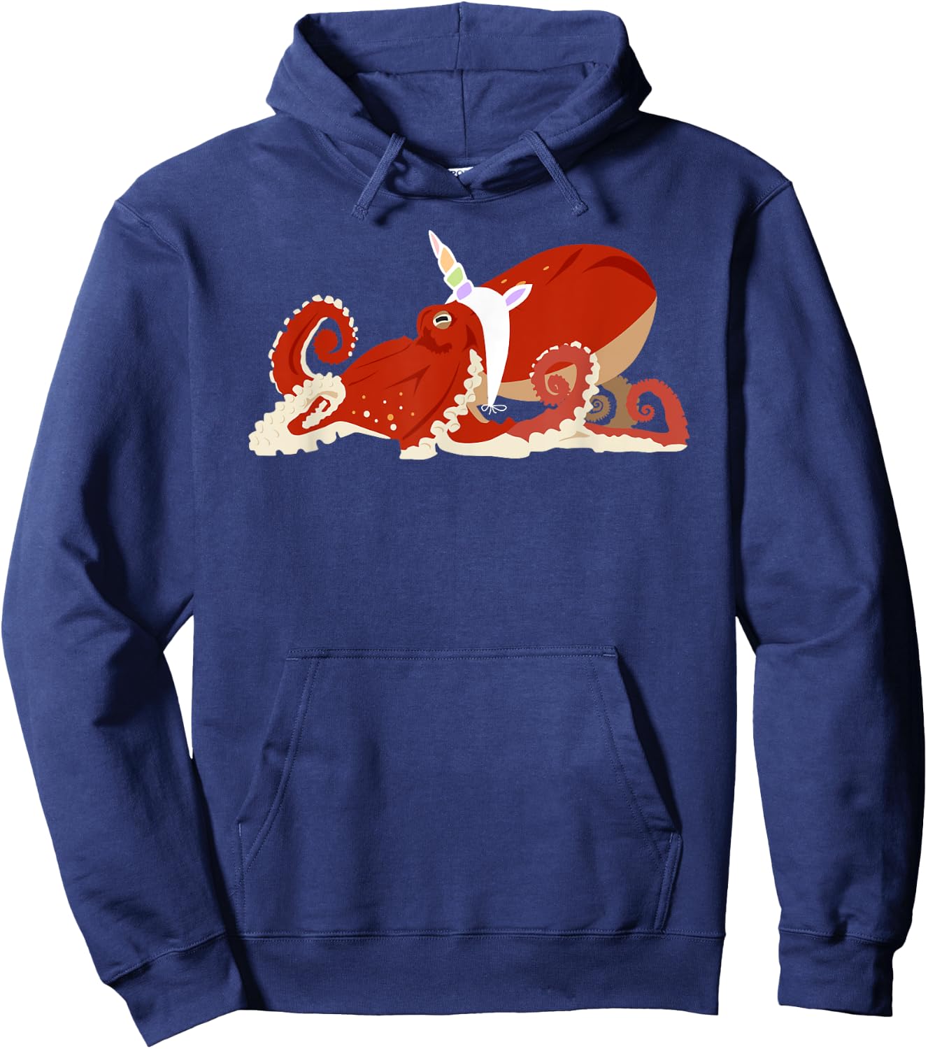 The Original Octocorn Shirt Unicorn Octopus Mash Up Animal G Hoodie - Hoodie | Navy