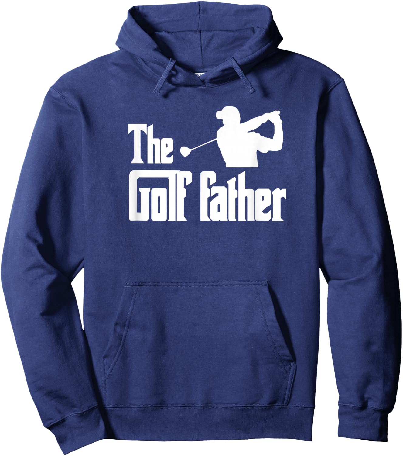 The Golf Father Funny Parody Best Golf Dad Business Trip Hoodie - Hoodie | Navy