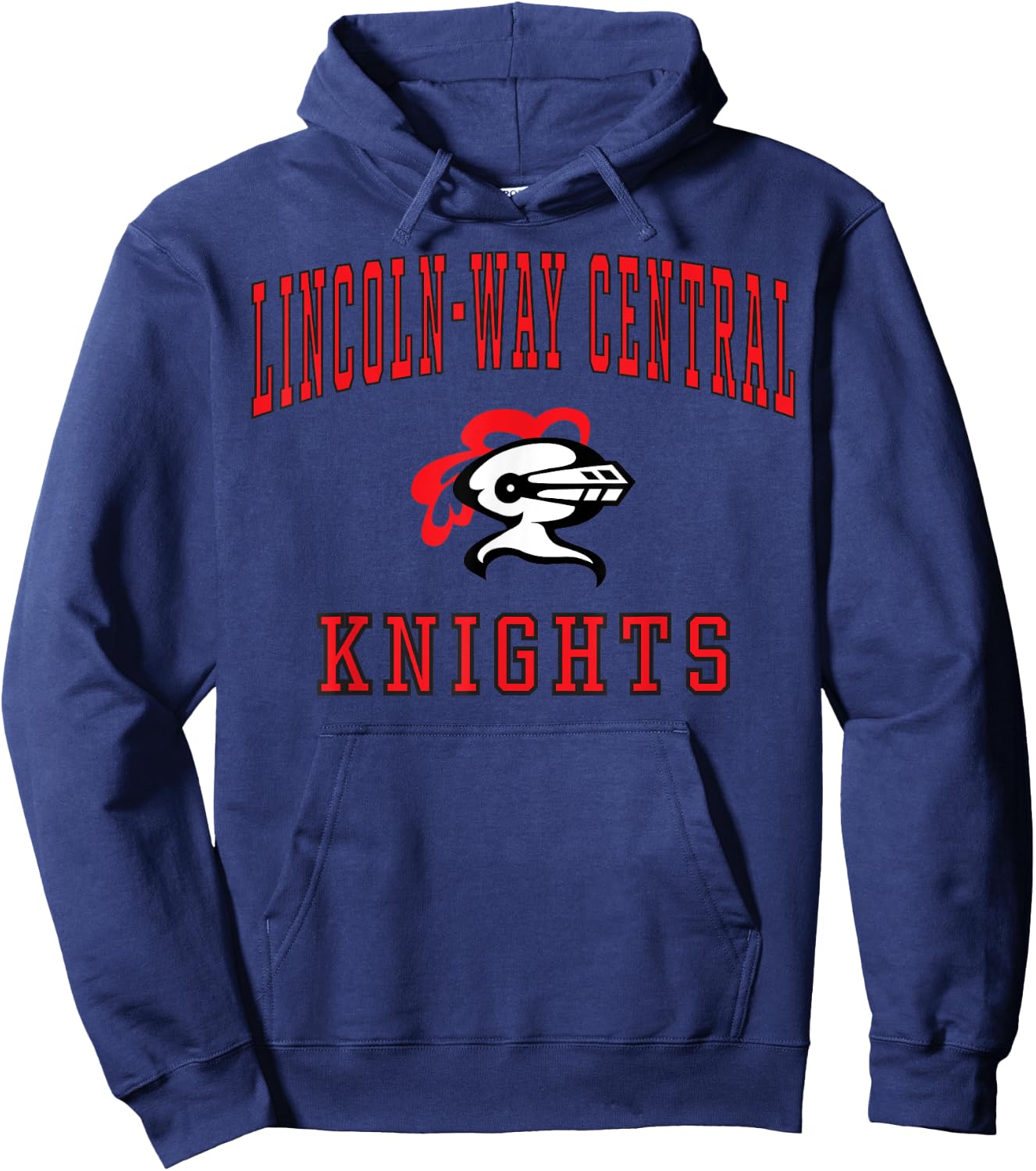 Lincoln-Way Central High School Knights C1 Hoodie - Hoodie | Navy