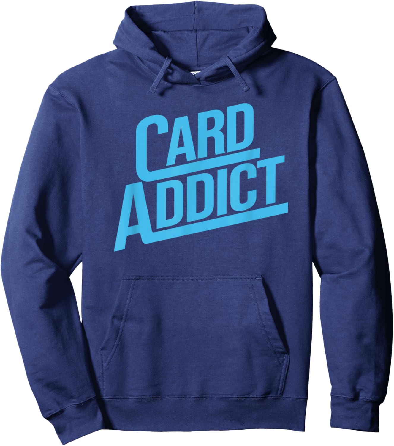 Card Addict Funny Baseball Card Collector Trading Cards Hoodie - Hoodie | Navy
