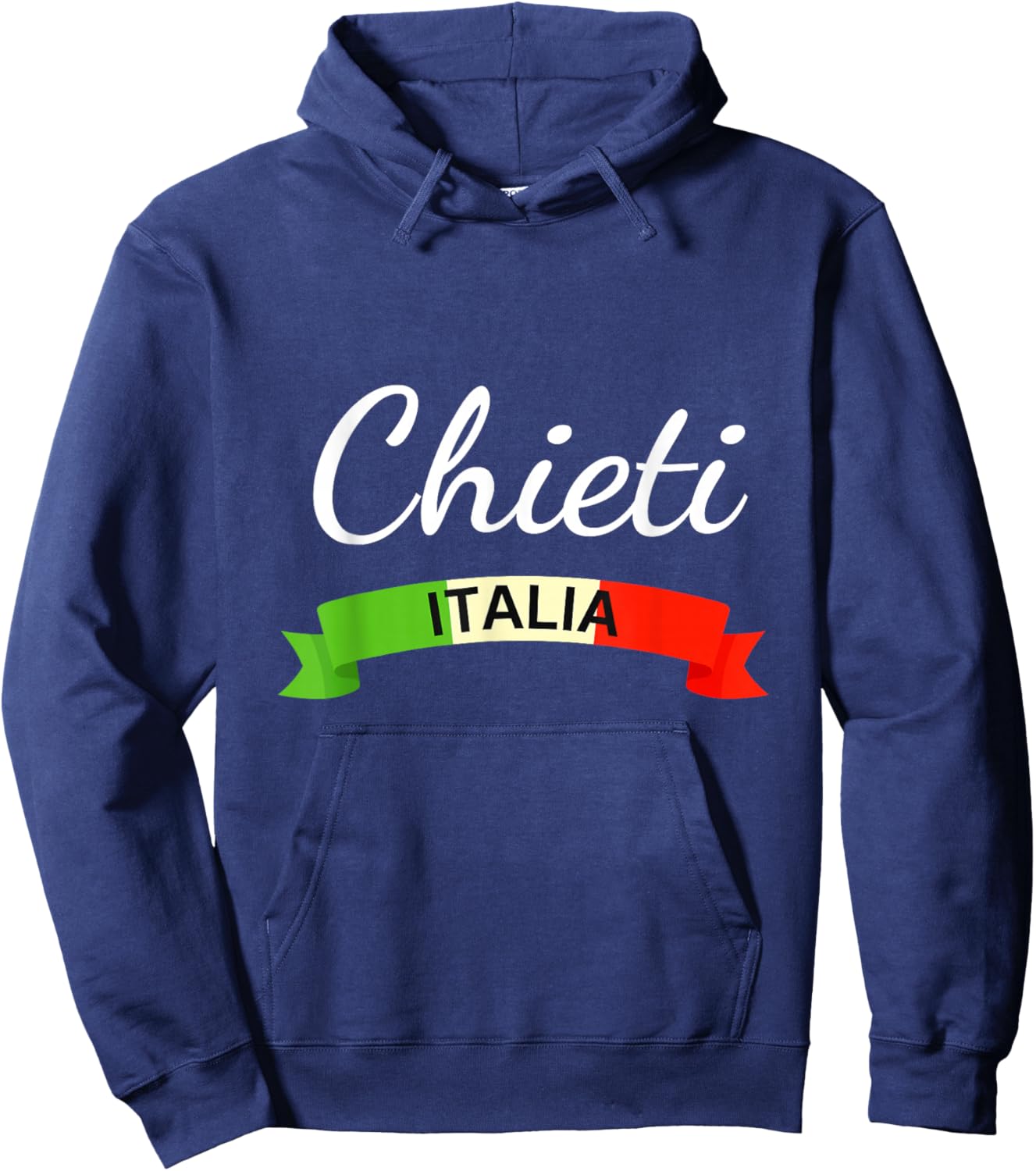 Chieti Italy Flag Italia Souvenir Matching Italian Hoodie - Hoodie | Navy