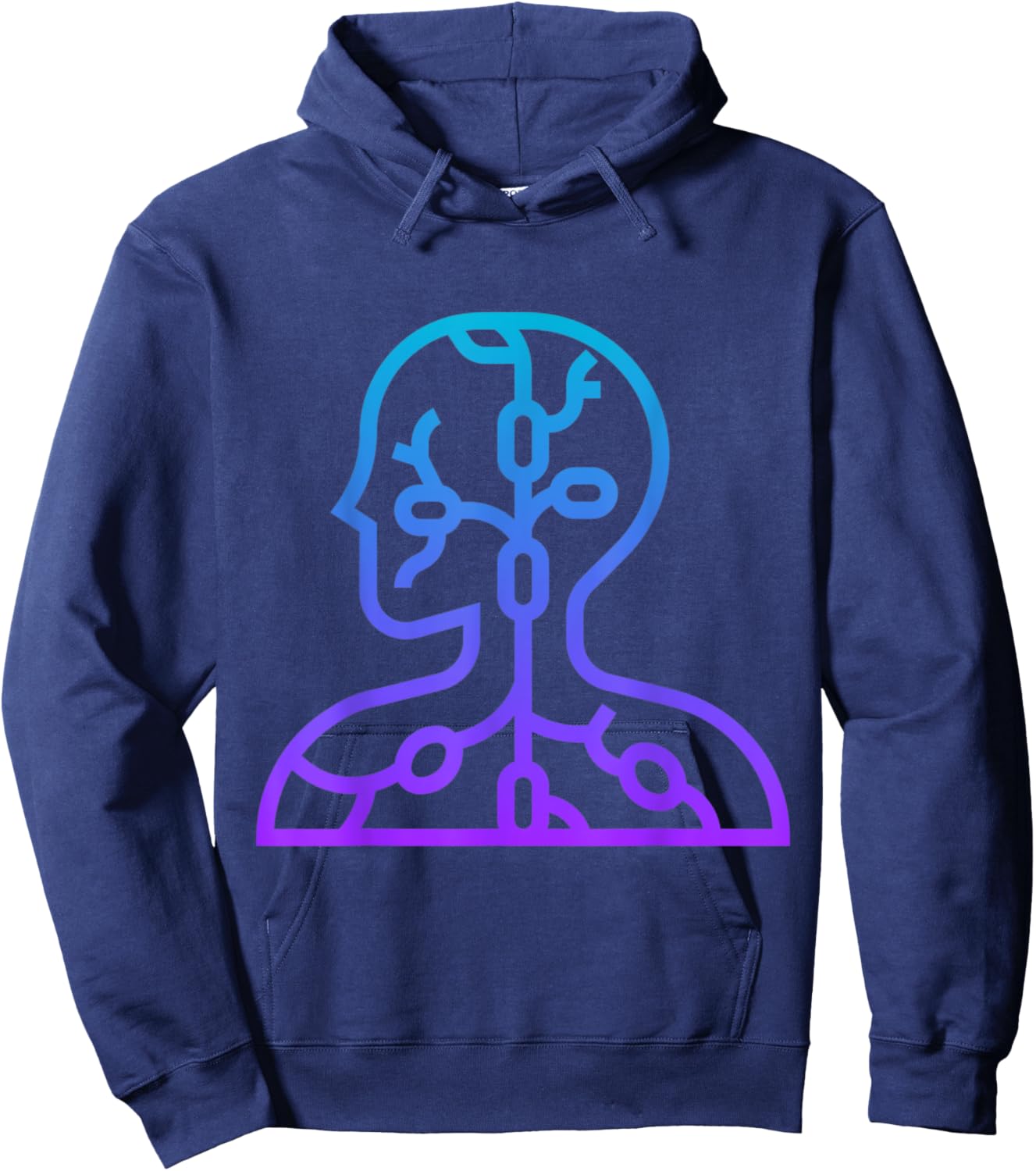 Lymphatic System Lymph Node Hoodie - Hoodie | Navy