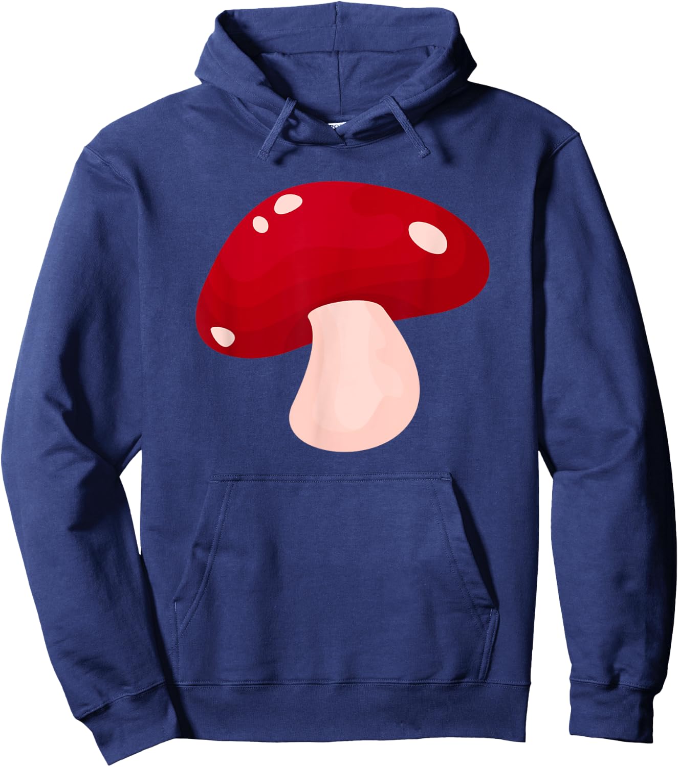Mycology Fungi Foraging Mushroom Whisperer Red Shroom Hoodie - Hoodie | Navy