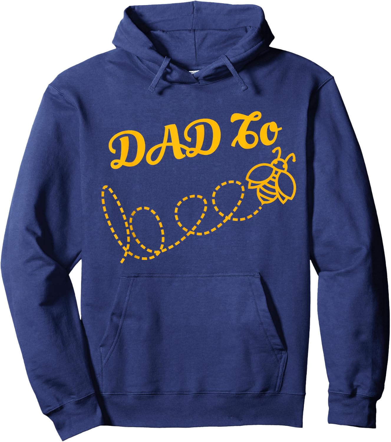 Dad to Bee Pregnant Honeybee Bee Keeping Bee Keeper Hoodie - Hoodie | Navy