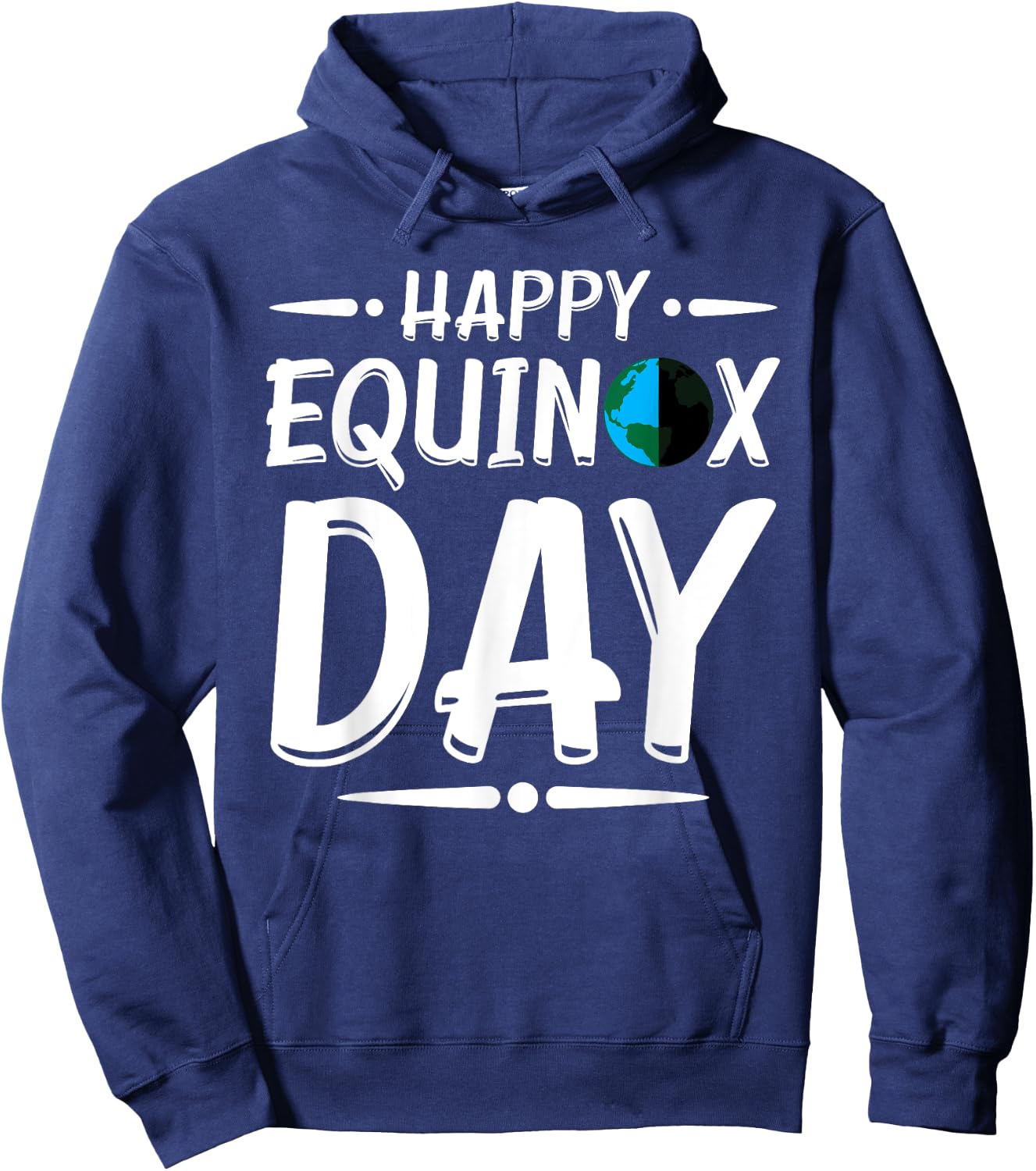 Happy Equinox Day T Shirt March Eqnx Solstice Season Gift Hoodie - Hoodie | Navy