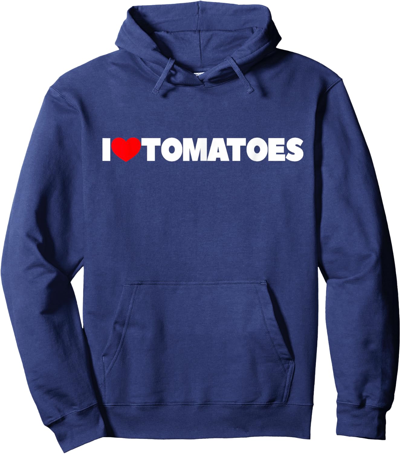 I Love Tomatoes Hoodie - Hoodie | Navy