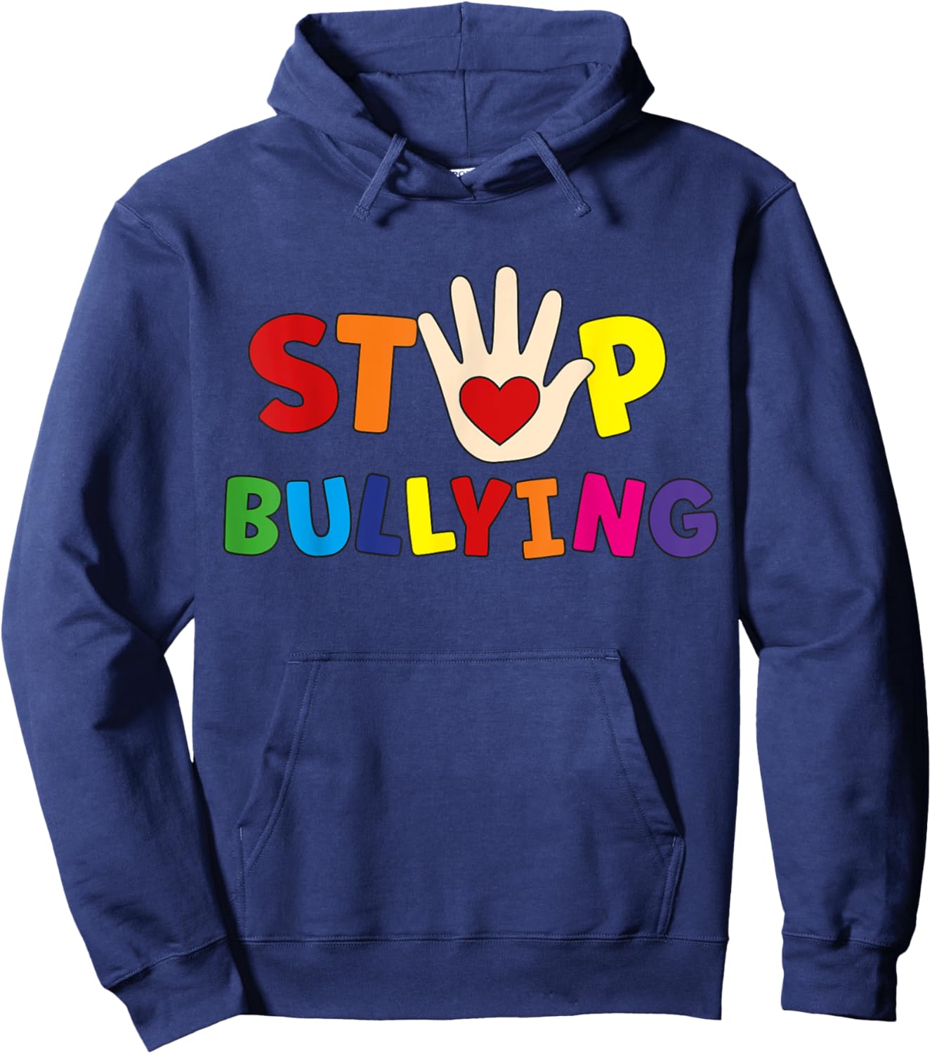 Anti Bullying Kindness Be Kind Pink Day Kids Boy Girl Stop Hoodie - Hoodie | Navy