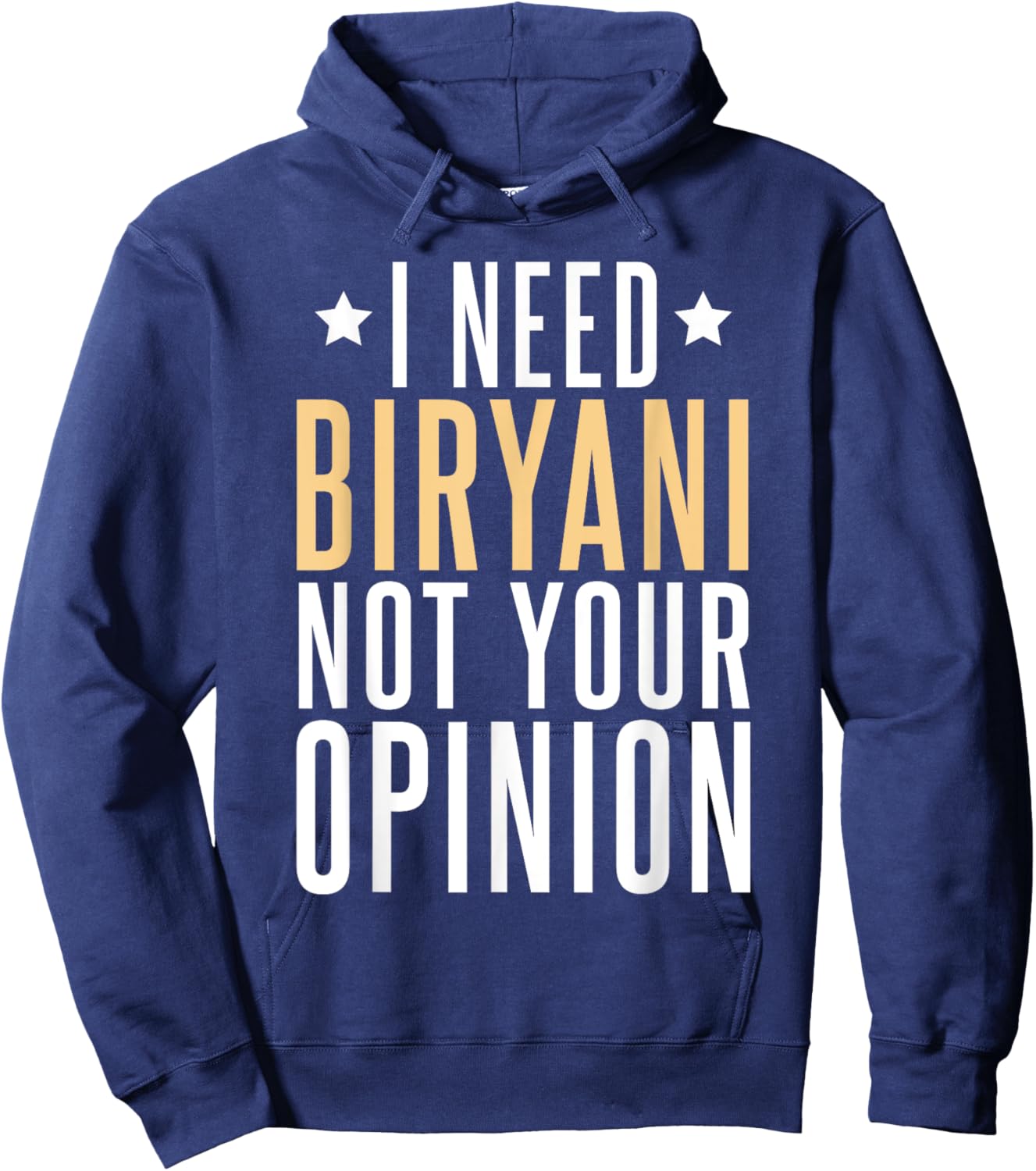 Chicken Biryani Masala Indian Desi Food Funny Biryani Hoodie - Hoodie | Navy