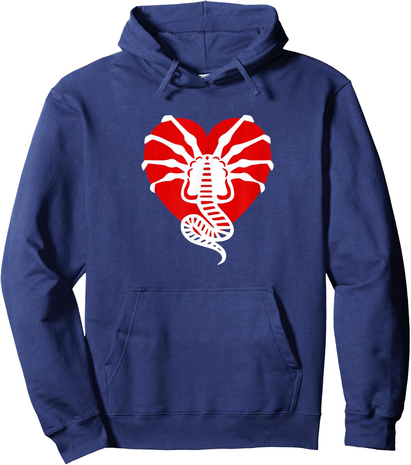 Xenomorph Love Hoodie - Hoodie | Navy